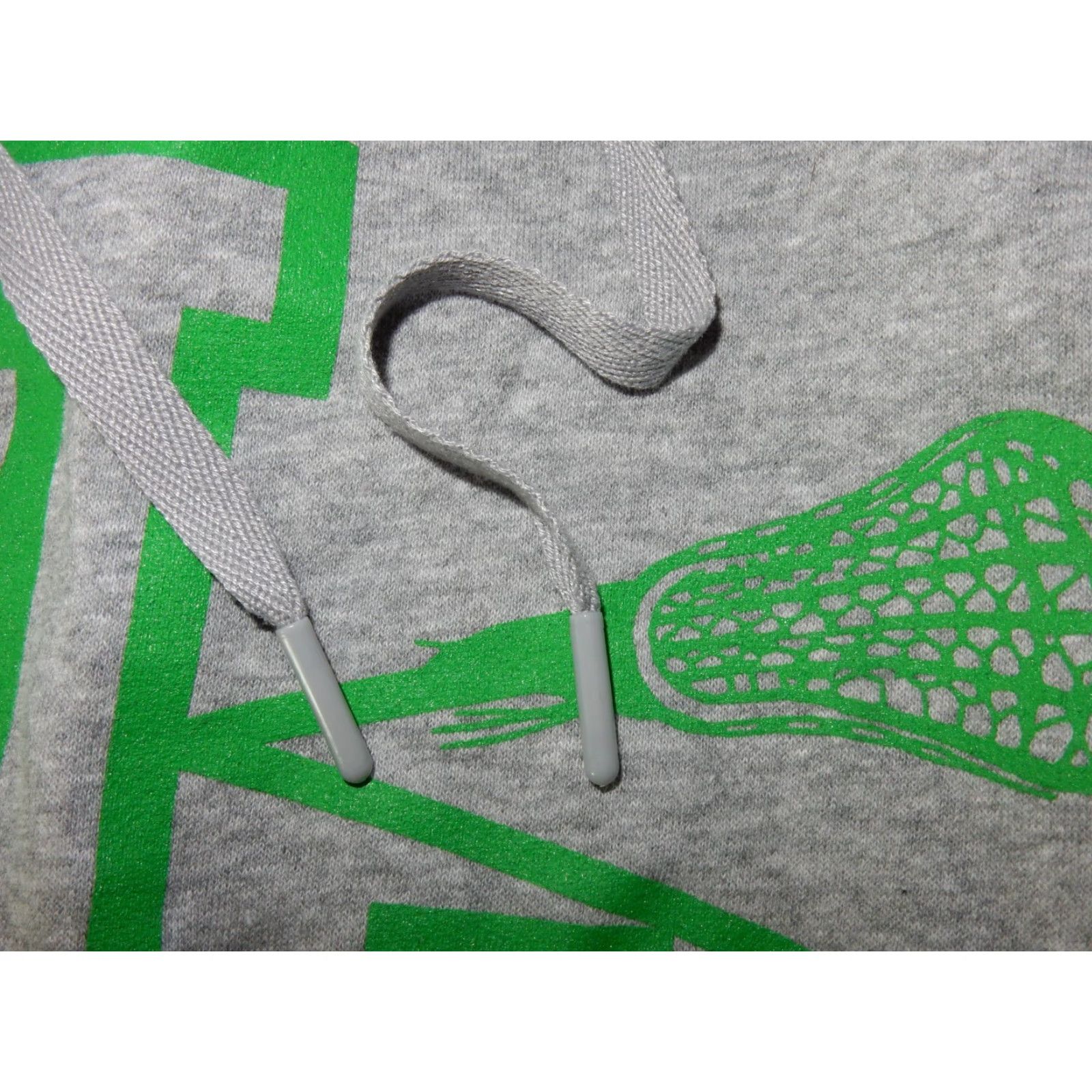 Under Armour VINTAGE Under Armour Men's Hoodie Sweater Size L Lacrosse Gray Pullover Cotton Blend Size US L / EU 52-54 / 3 - 2 Thumbnail