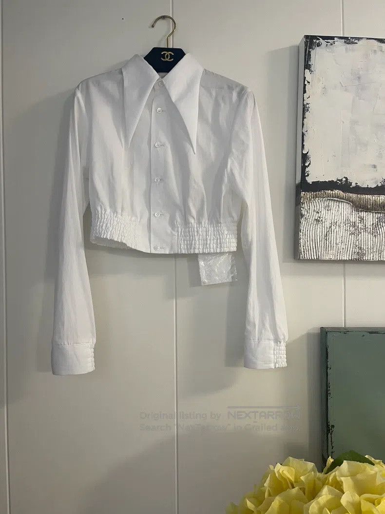 Comme des Garcons Comme Des Garcons Large Pointed Collar Short Sleeve Long S Size S / US 4 / IT 40 - 2 Thumbnail