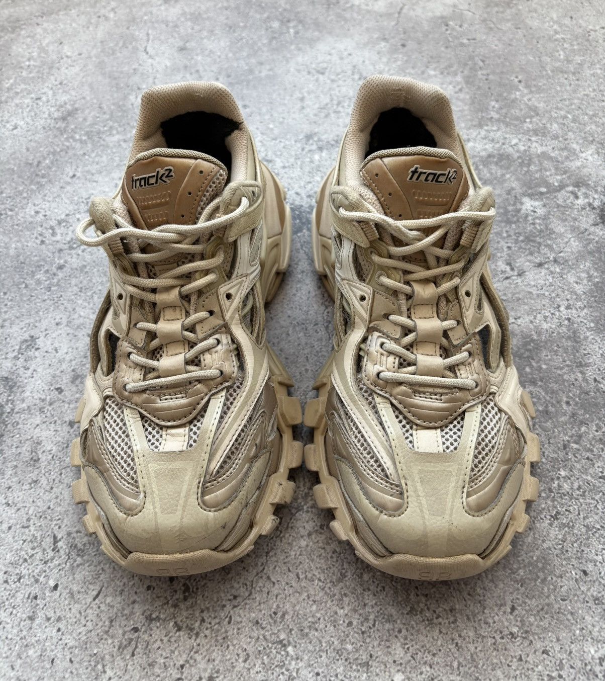 Balenciaga Balenciaga Track 2 Beige Size US 9 / EU 42 - 3 Thumbnail