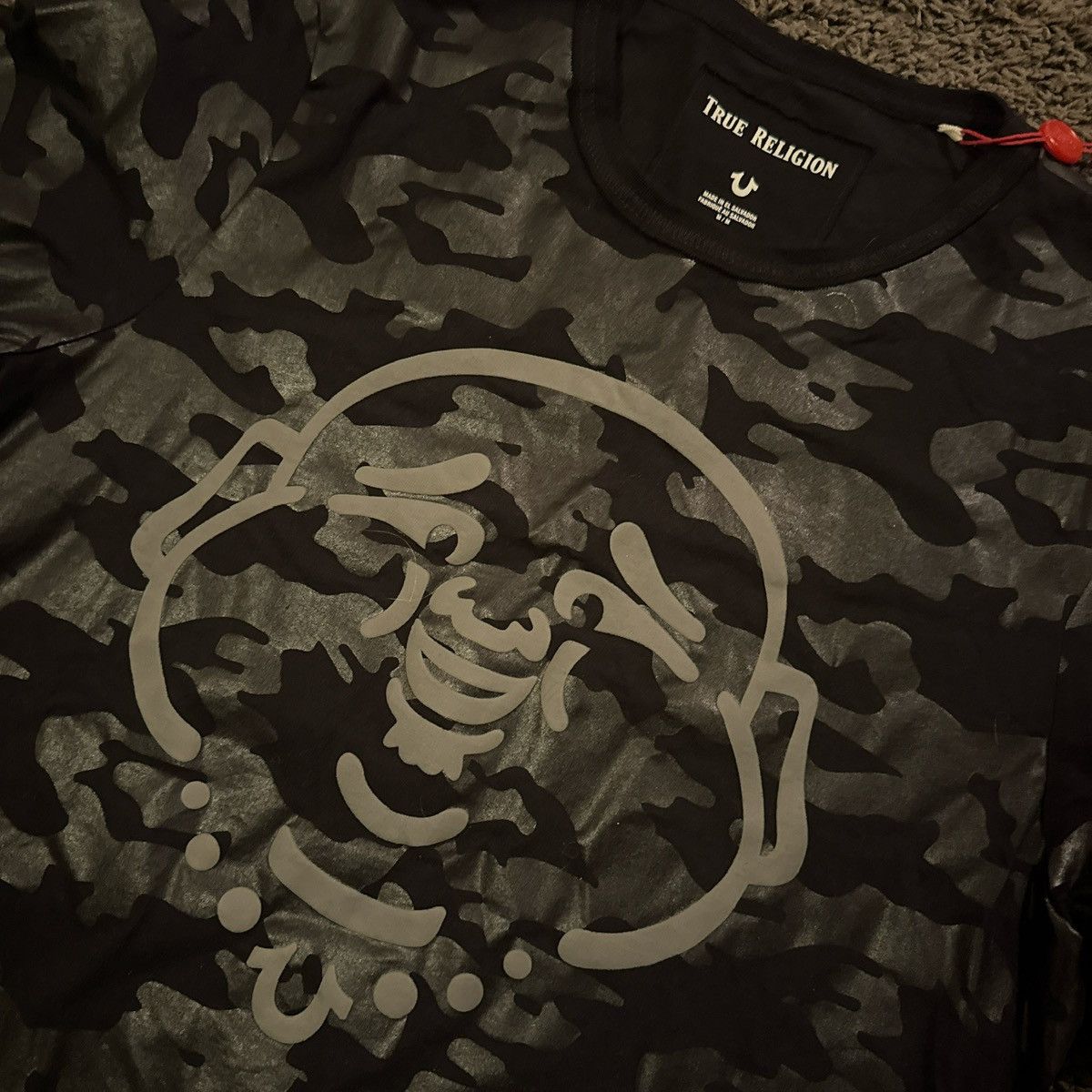 True Religion Camo True Religion T-Shirt (Black) Size US M / EU 48-50 / 2 - 3 Thumbnail