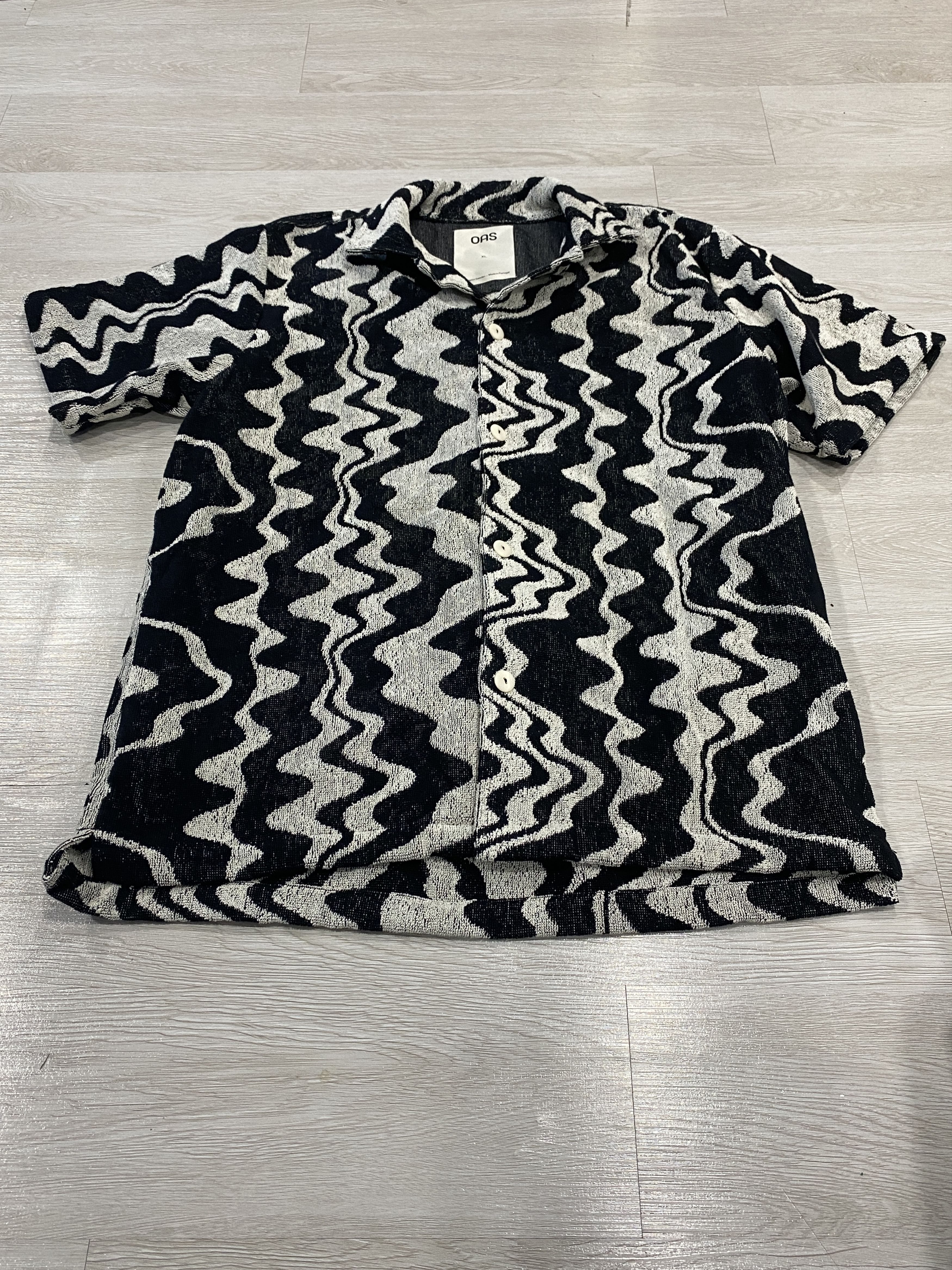 OAS OAS Nero Verve Cuba Terry Shirt 7003-109 Size US XL / EU 56 / 4 - 4 Thumbnail