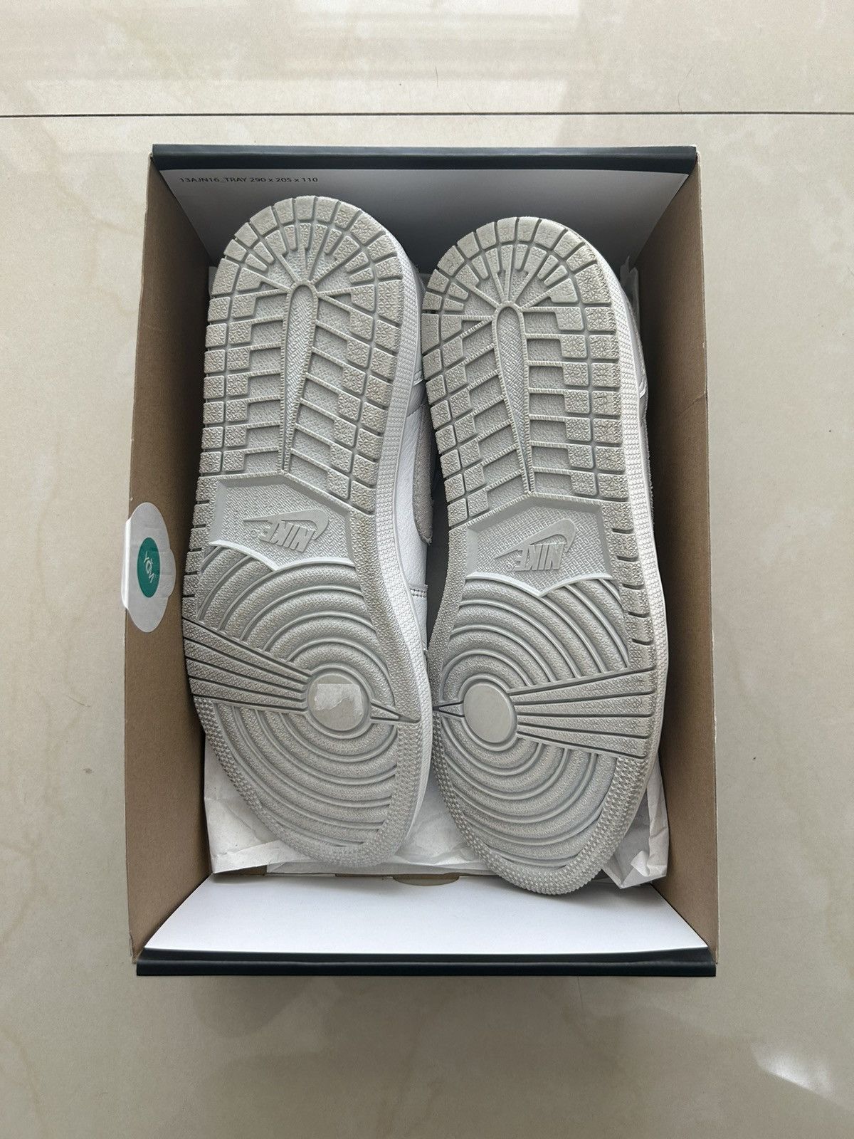 Jordan Brand × Nike Jordan 1 low neutral grey Size US 8.5 / EU 41-42 - 5 Thumbnail