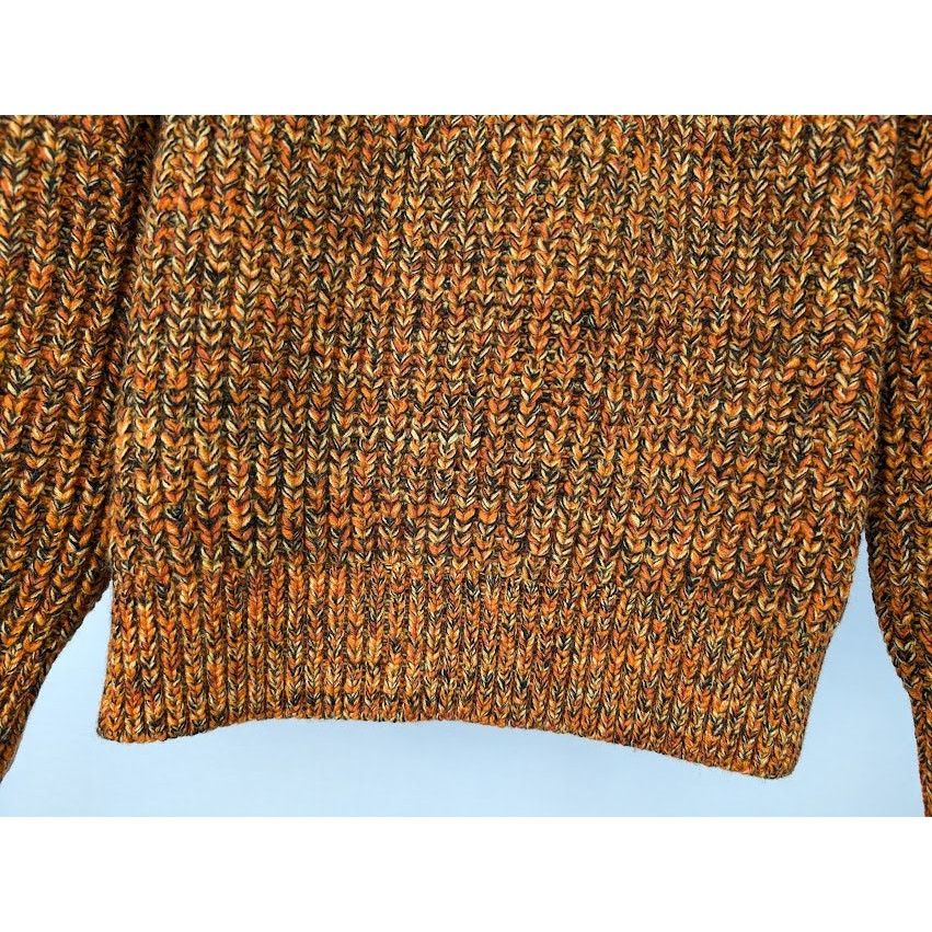 Burberry o1rshd1 Embroidered Logo Sweater in Bright Orange Size US M / EU 48-50 / 2 - 7 Thumbnail