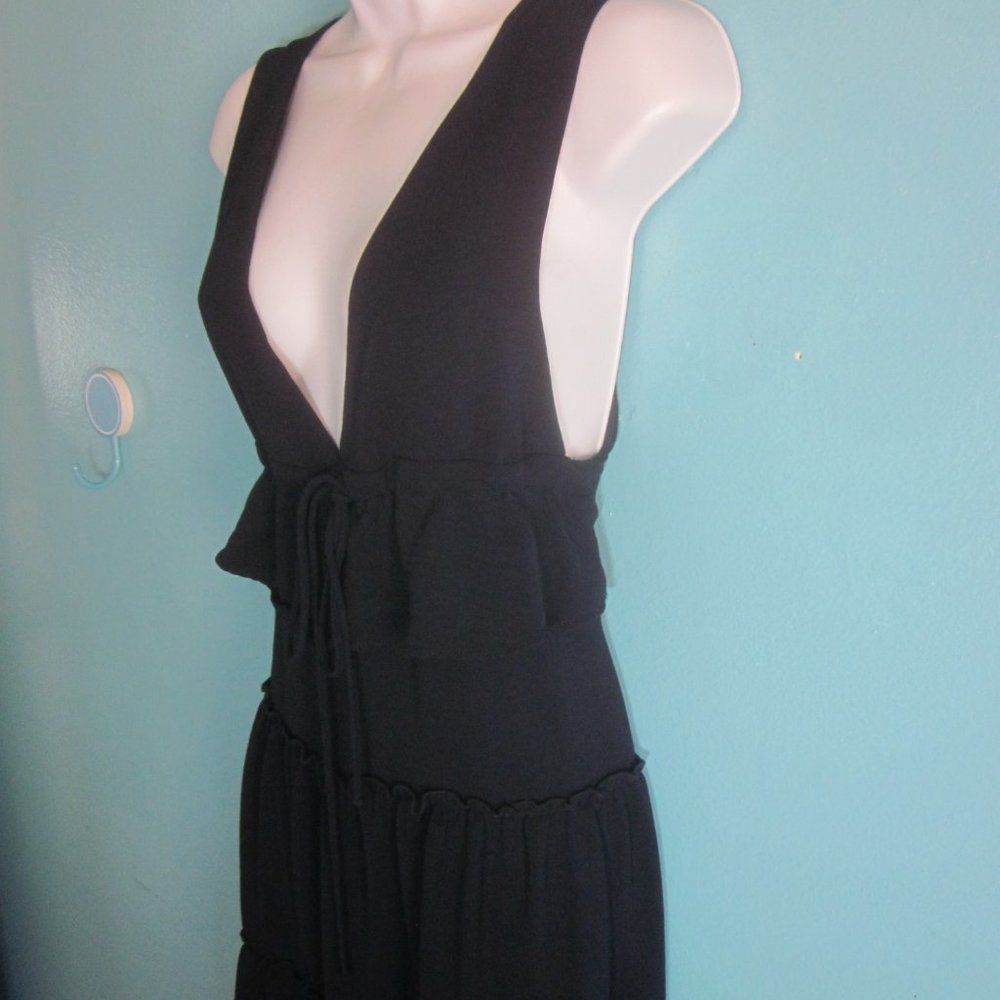 Sage Sage The Label Demeter Tiered Midi A-Line Dress XS Size XS / US 0-2 / IT 36-38 - 2 Thumbnail