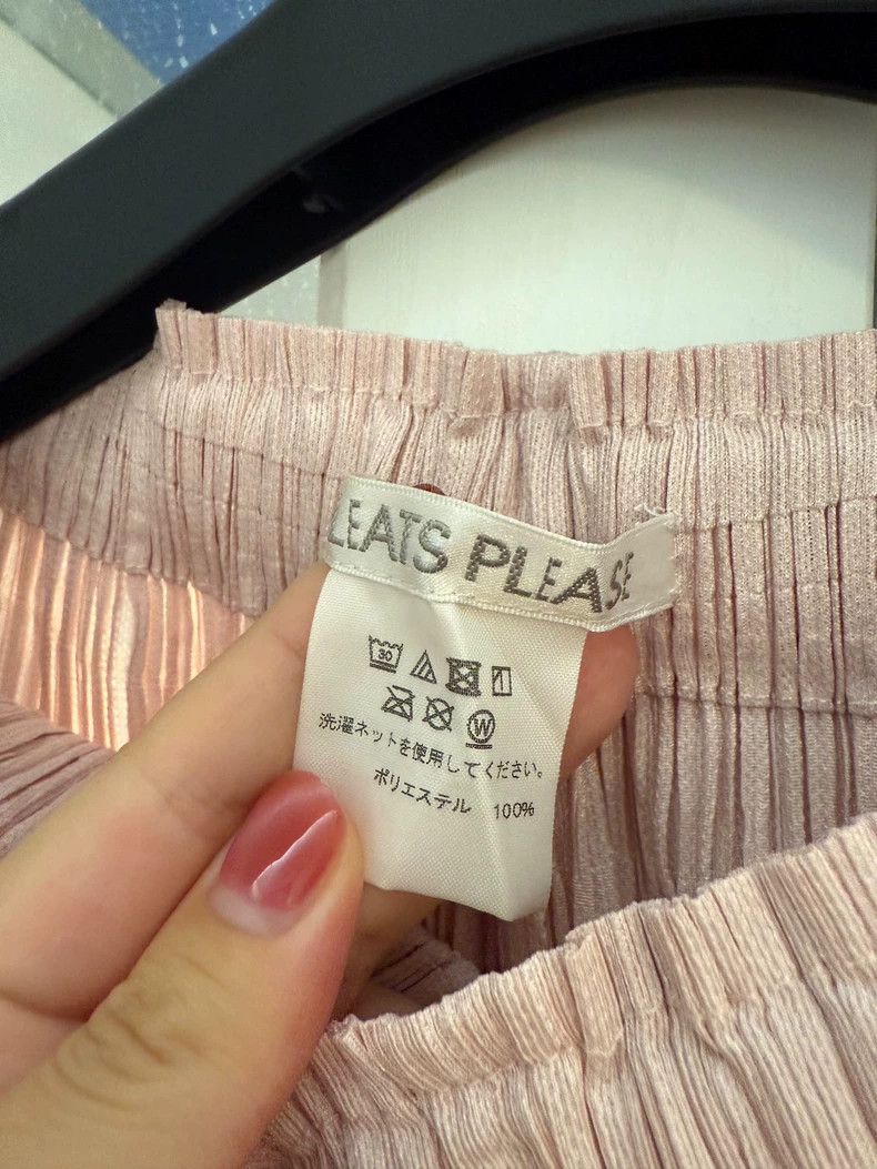 Issey Miyake Issey Miyake size:2 Pink pleated pants Size 42" / US 20 - 2 Thumbnail