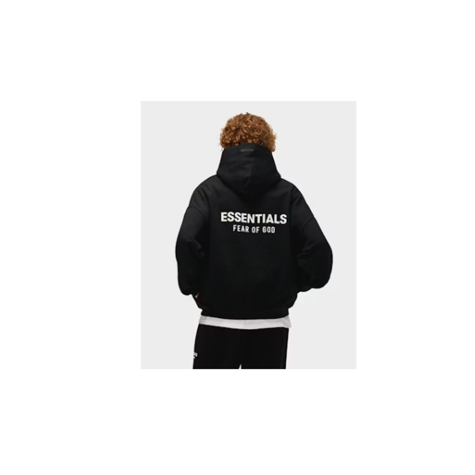 Fear of God Fear of God Essentials Fleece Hoodie FW24 Black Size XLarge Size US XL / EU 56 / 4 - 10 Thumbnail