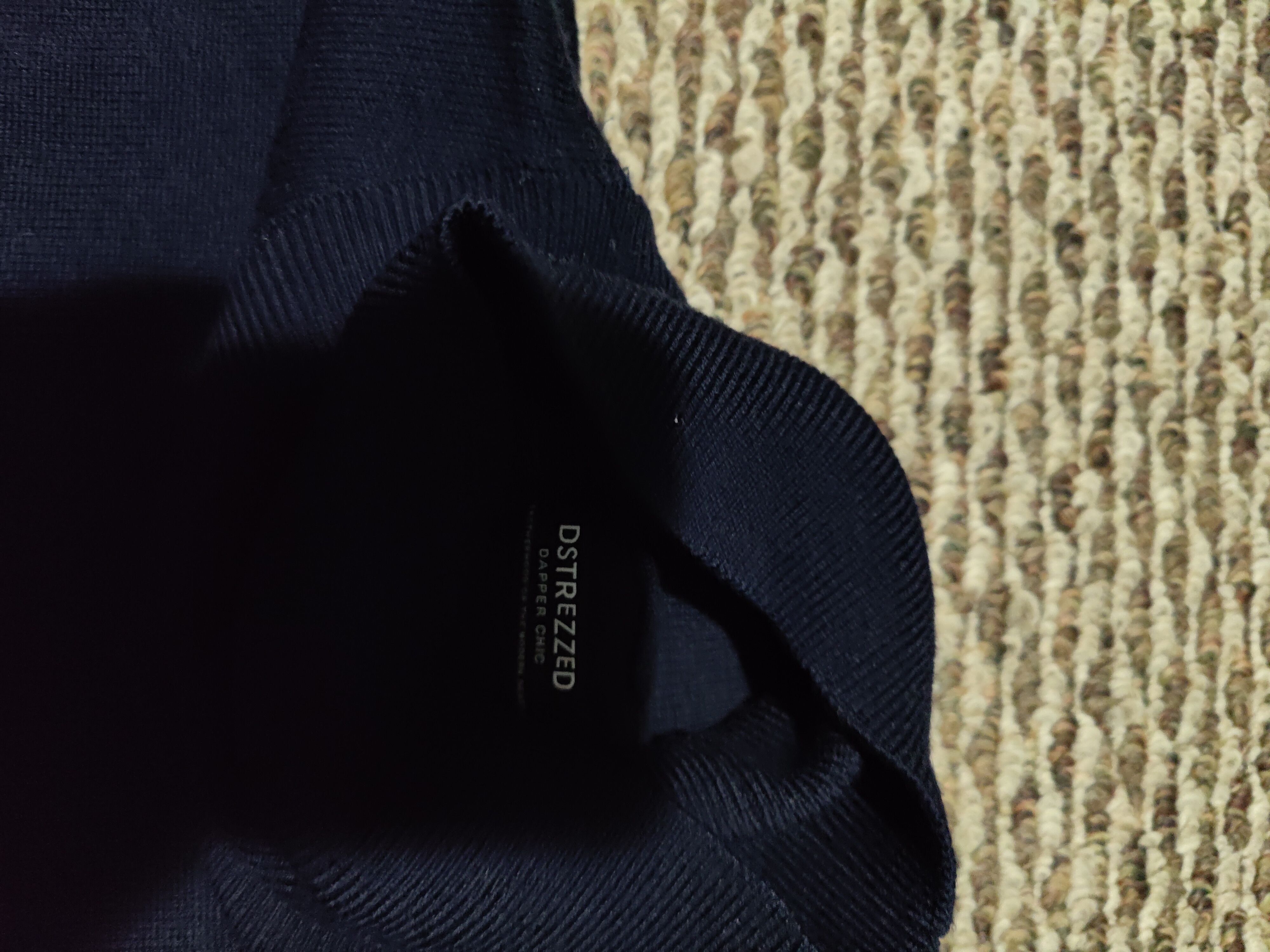 Other Dstrezzed navy blue merino wool rollneck sweater Size US XL / EU 56 / 4 - 2 Thumbnail