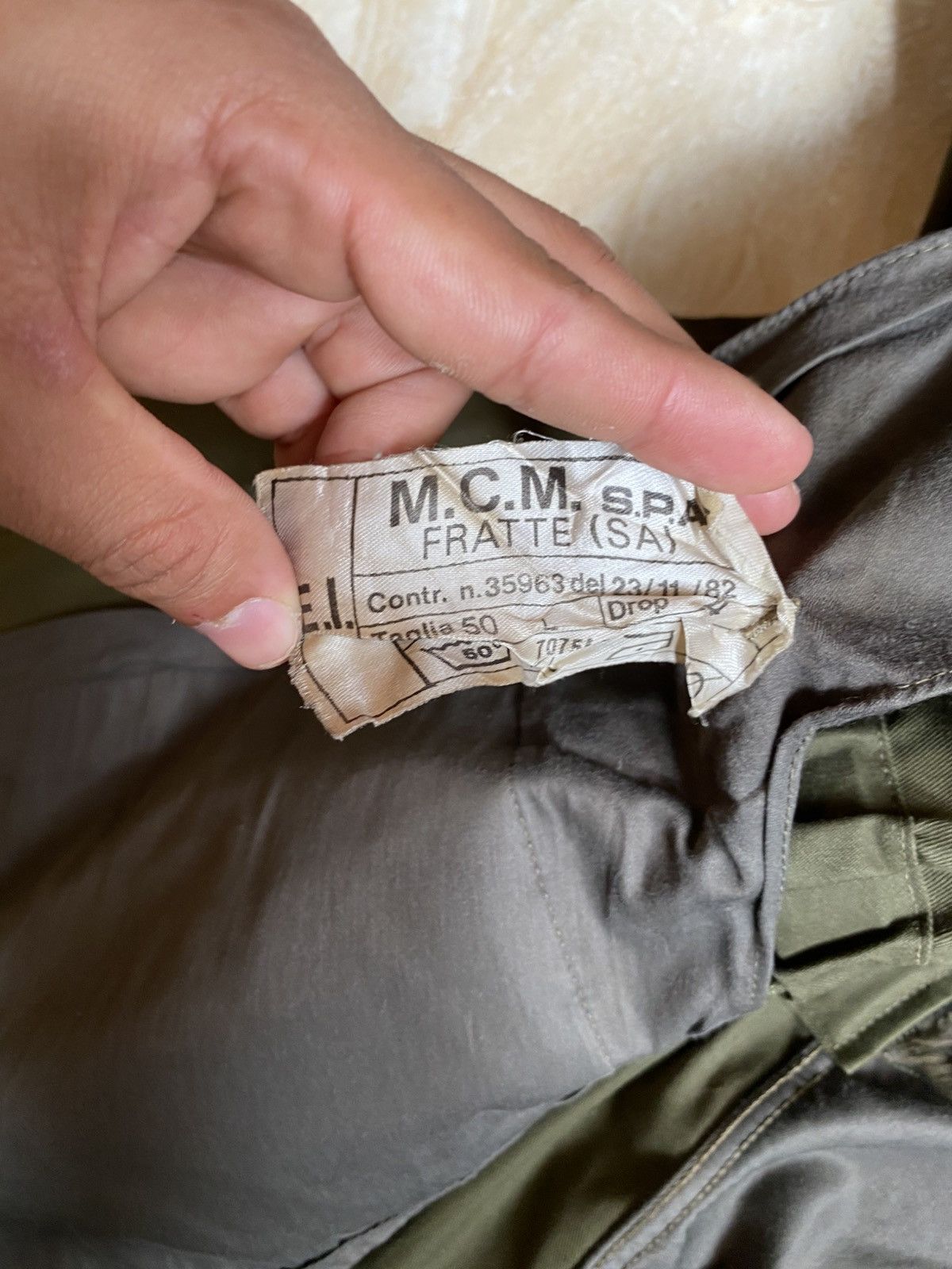 Other Rare Military jacket vintage Size US M / EU 48-50 / 2 - 3 Thumbnail