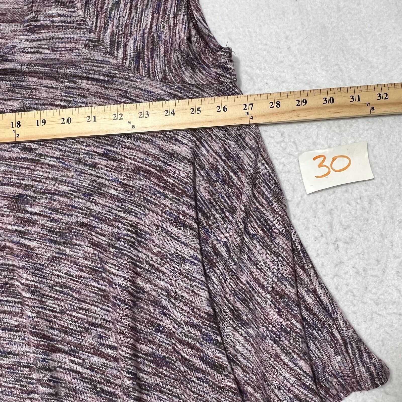Target Basics Knox Rose Oversized Short Sleeve Ombre Purple Boho Sweater Size M / US 6-8 / IT 42-44 - 6 Thumbnail