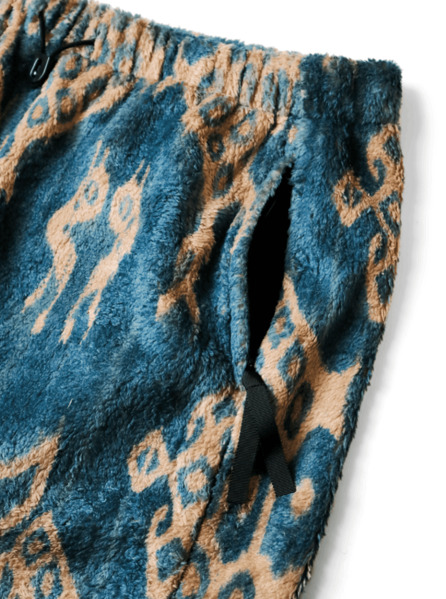 Kapital Kapital Javanese Pattern Fleece Pants Size US 30 / EU 46 - 8 Thumbnail