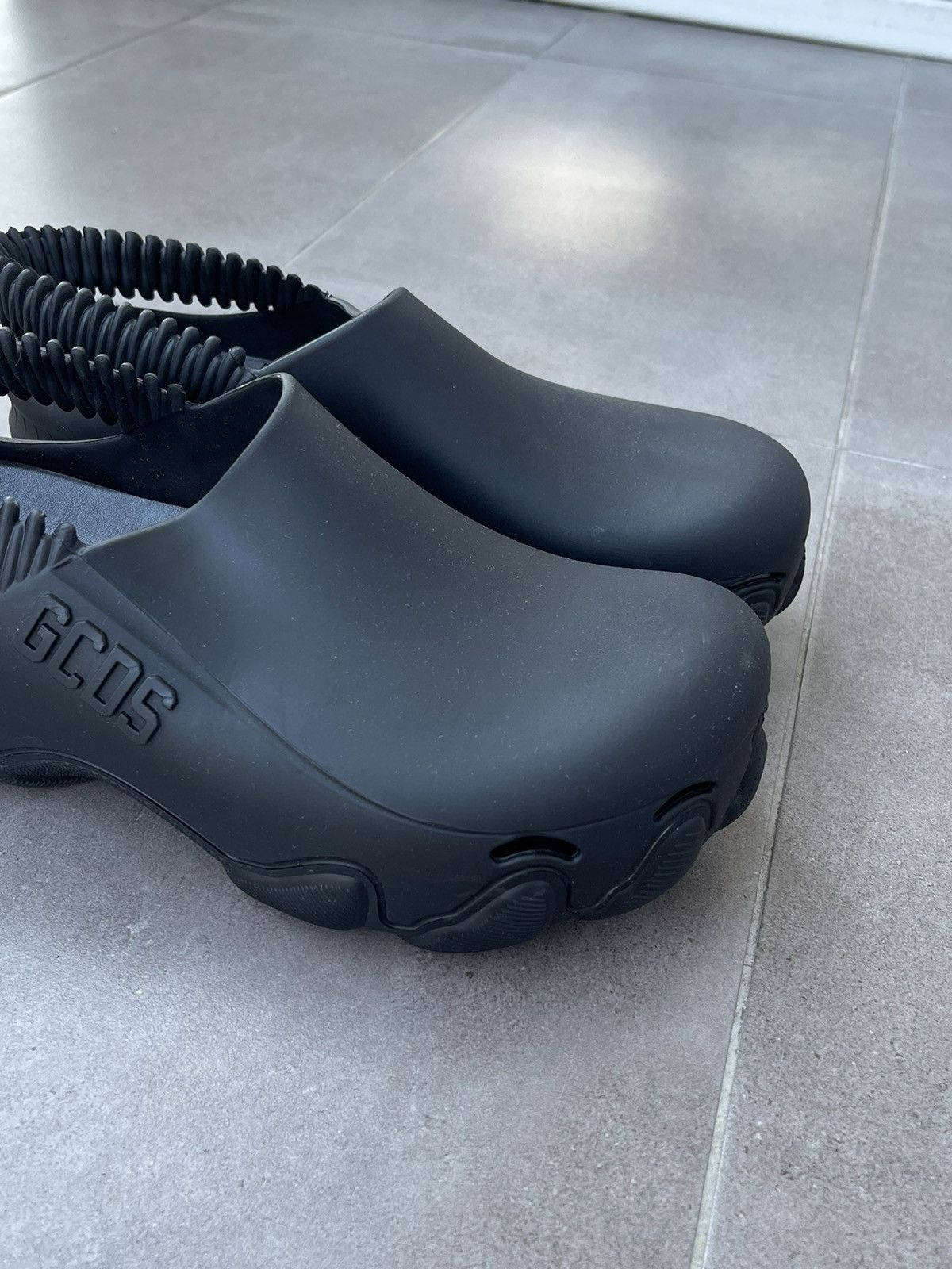 GCDS !DS! SS22 GCDS IBEX Black Clogs Size US 9.5 / EU 42-43 - 12 Thumbnail