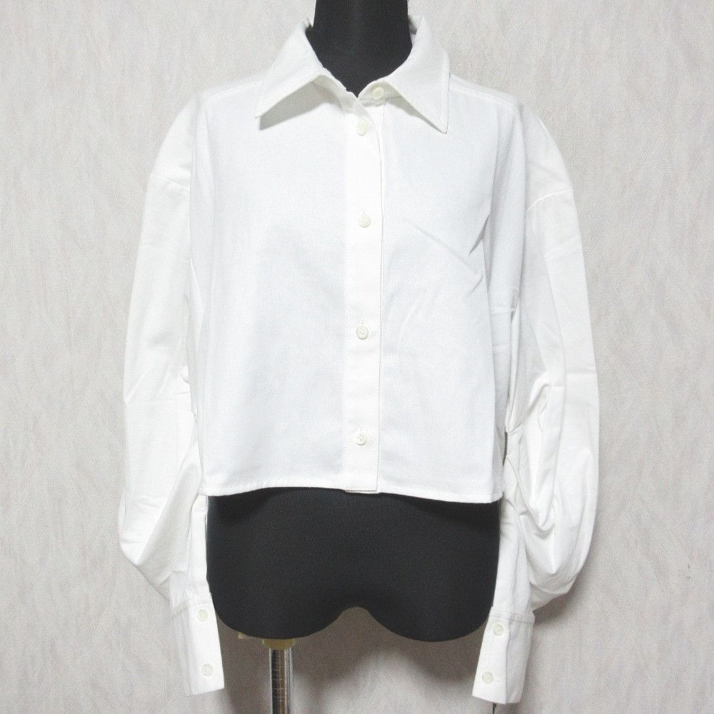 Other Other Diagram Tuck Sleeve Denim Shirt Denim Tops 0325141377 DUTY FREE for USA Size ONE SIZE - 1 Thumbnail