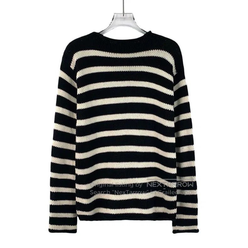 Dior Dior Colour-blocked striped side button cotton round-neck Size XS / US 0-2 / IT 36-38 - 2 Thumbnail