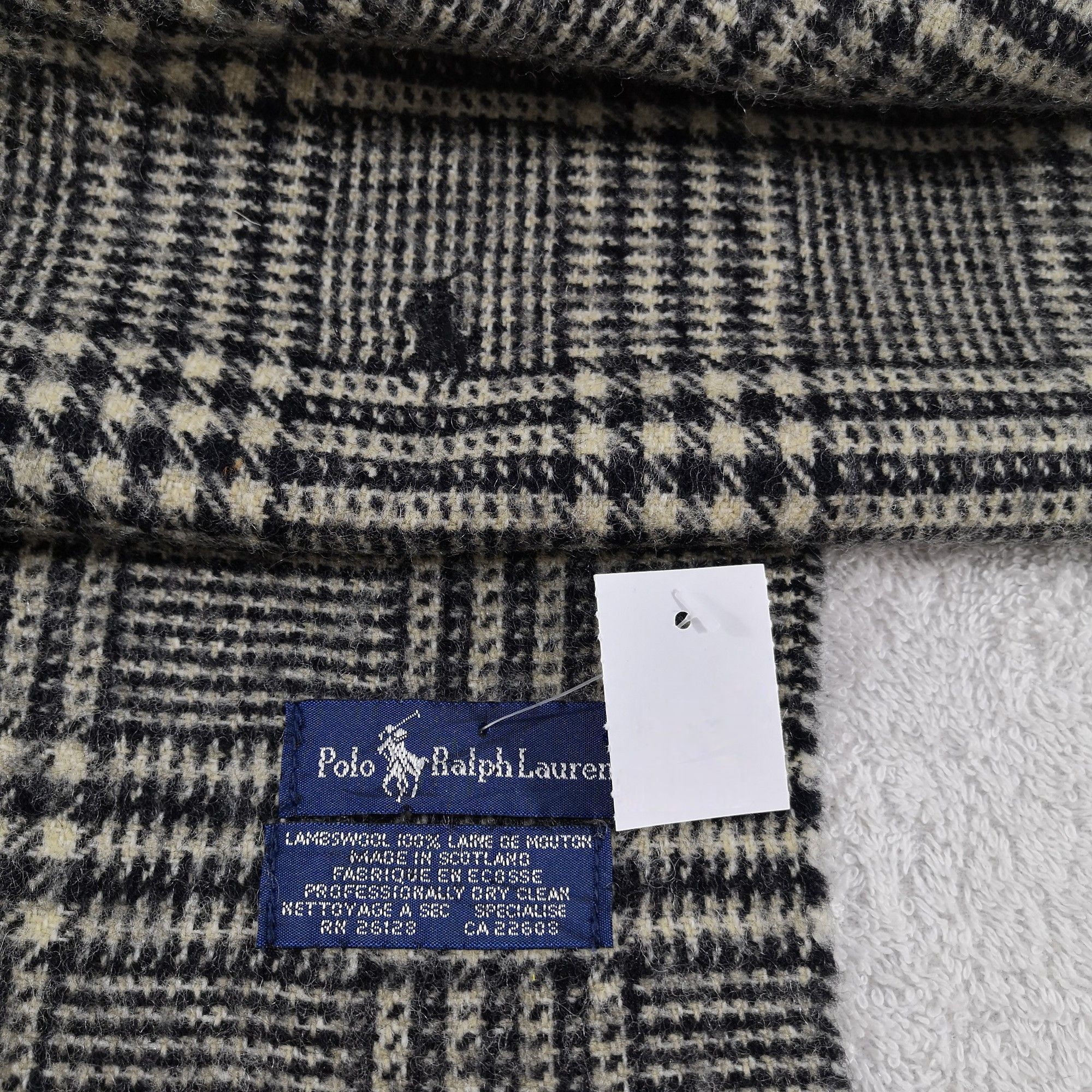 Polo Ralph Lauren Vintage Polo Ralph Lauren Scarf Wool Muffler Scarves Size ONE SIZE - 4 Thumbnail