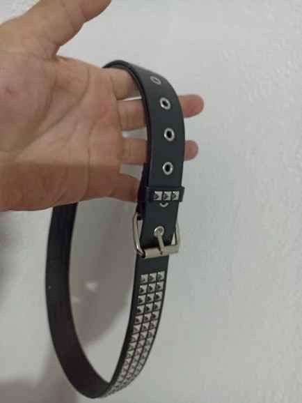 Vintage Rivet Heavy Metal Belt Size ONE SIZE - 3 Thumbnail
