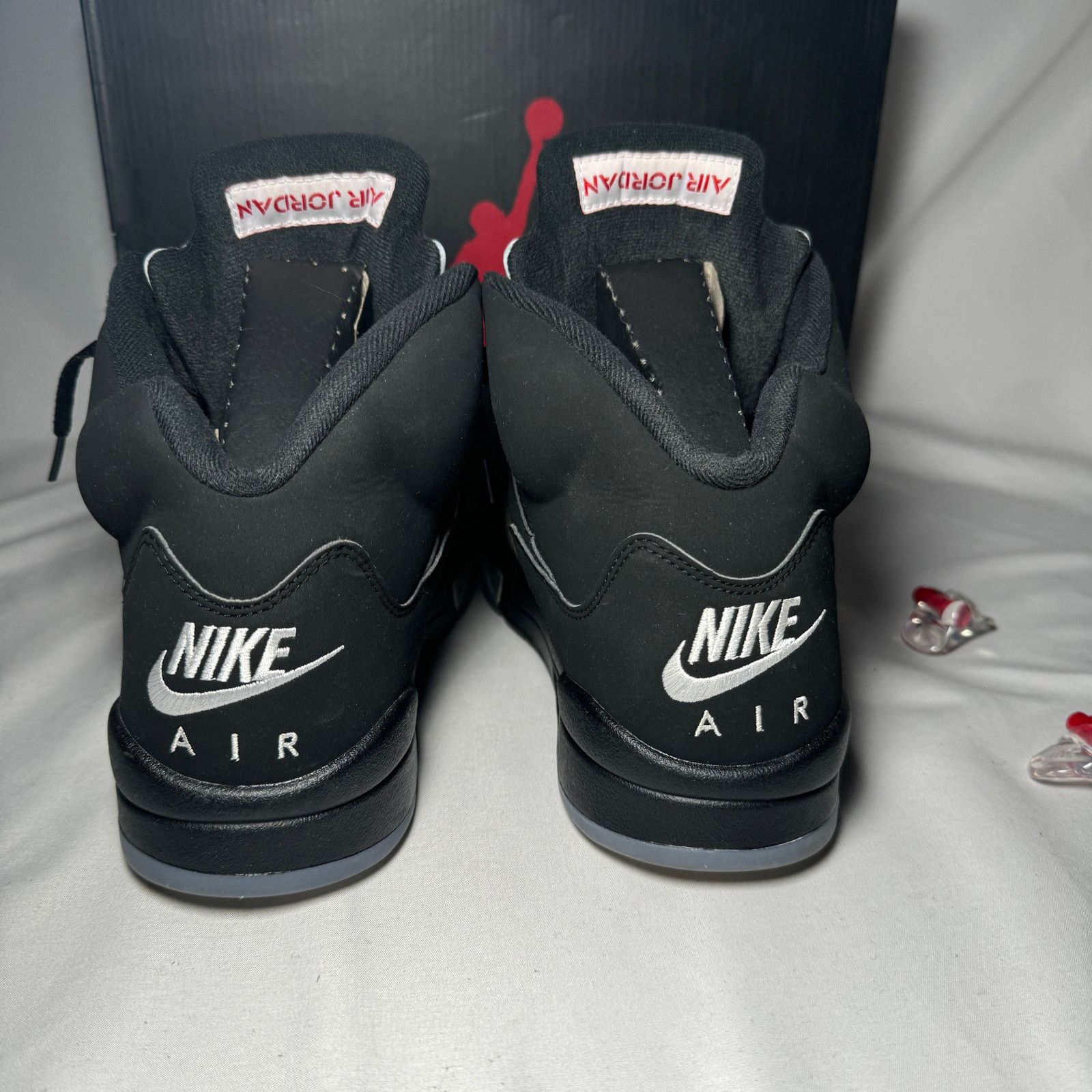 Jordan Brand × Nike Size 11.5 - Nike Air Jordan 5 Retro OG Black Metallic 2016 Size US 11.5 / EU 44-45 - 5 Thumbnail