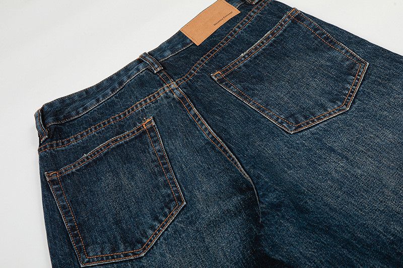 Jean American retro whiskering loose-fitting jeans for men Size US 32 / EU 48 - 5 Thumbnail