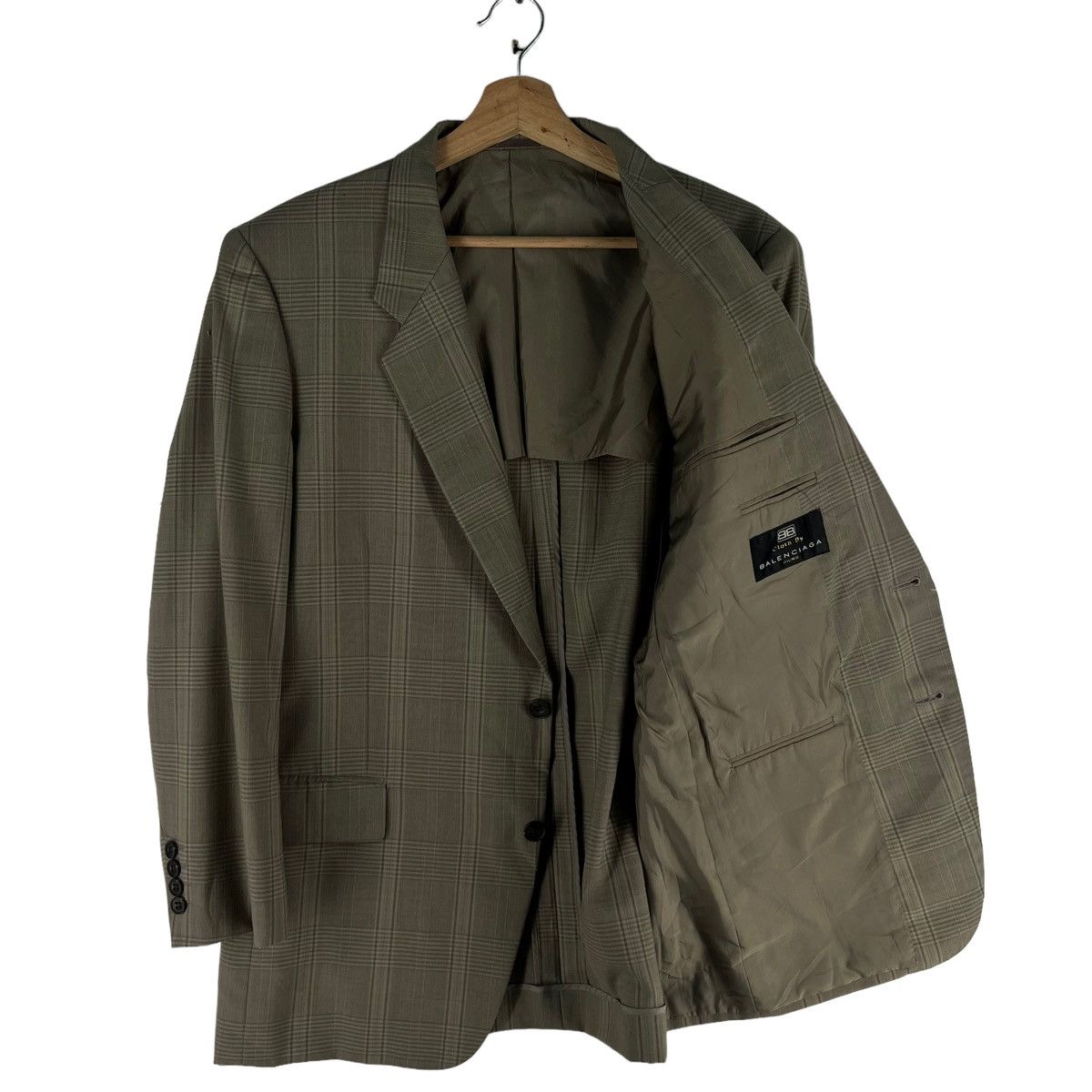 Balenciaga 🔥VINTAGE BALENCIAGA DOUBLE BREASTS COATS JACKET Size US M / EU 48-50 / 2 - 7 Thumbnail