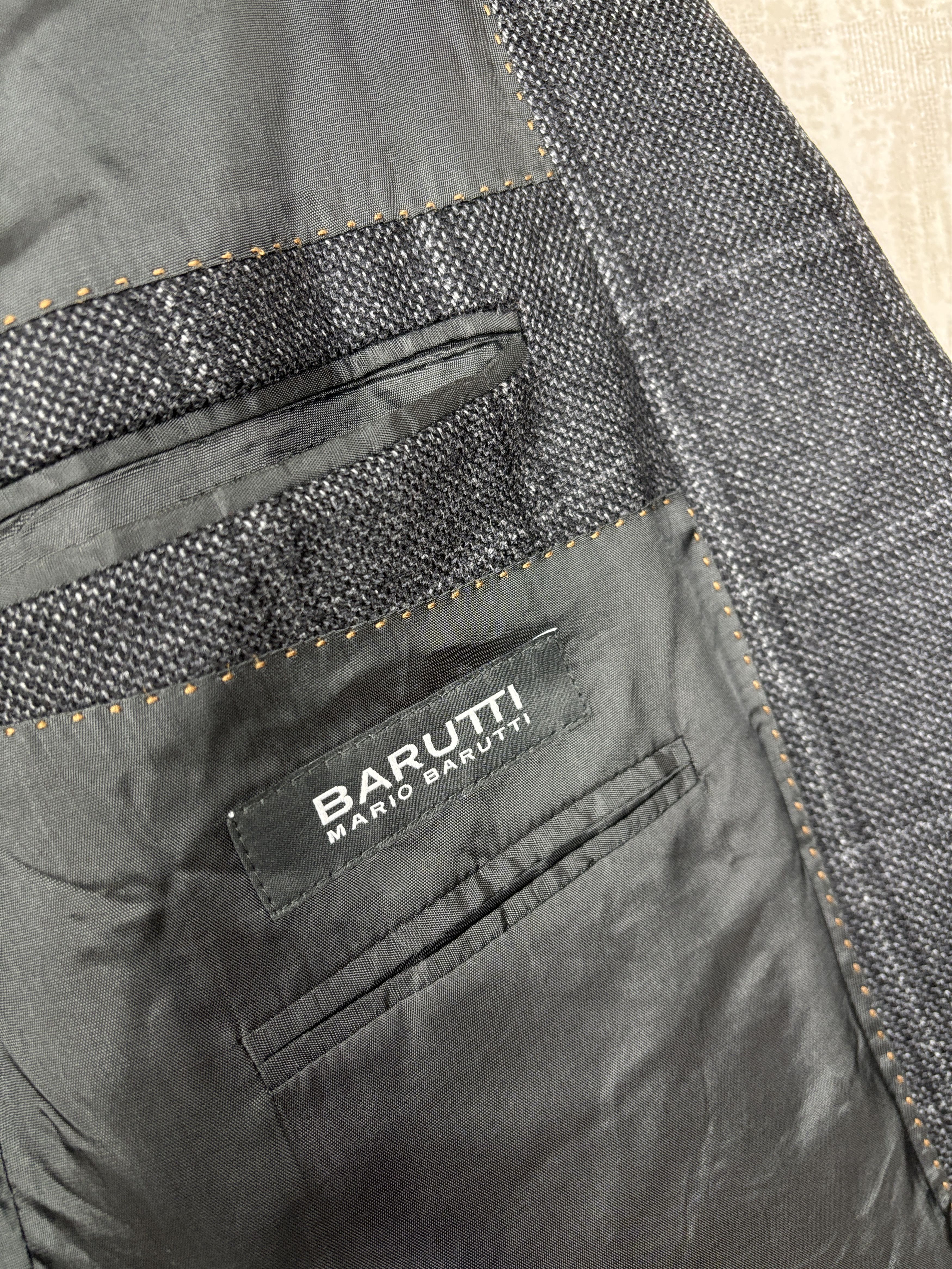 Other Mario Barutti x Cashalana Wool Cashmere Blend Check Blazer Size 38R - 9 Thumbnail