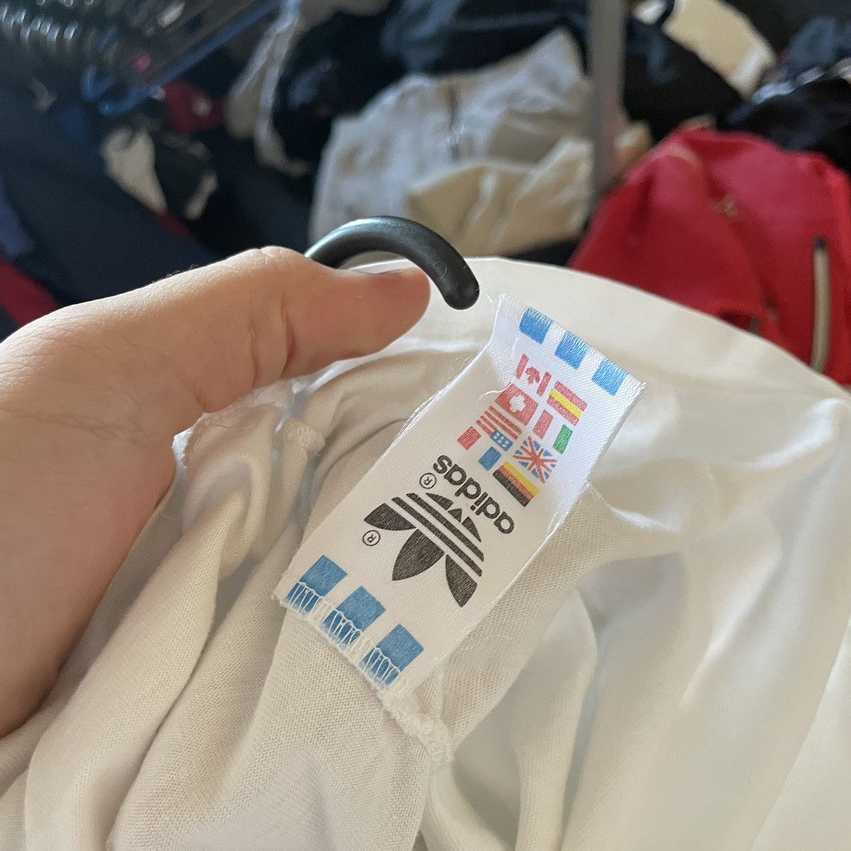 Adidas × Vintage 90s Adidas Big Logo Vintage olympic Retro Tee Shirt surf Size US XL / EU 56 / 4 - 6 Thumbnail