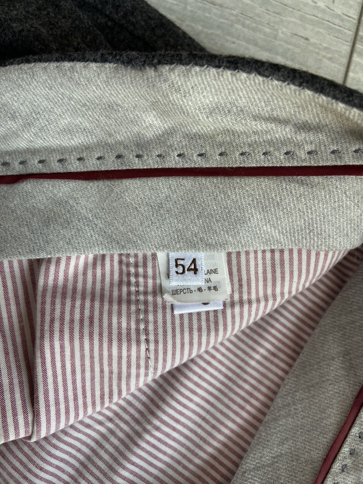 Brunello Cucinelli Brunello Cucinelli Wool Pants Size US 38 / EU 54 - 8 Thumbnail