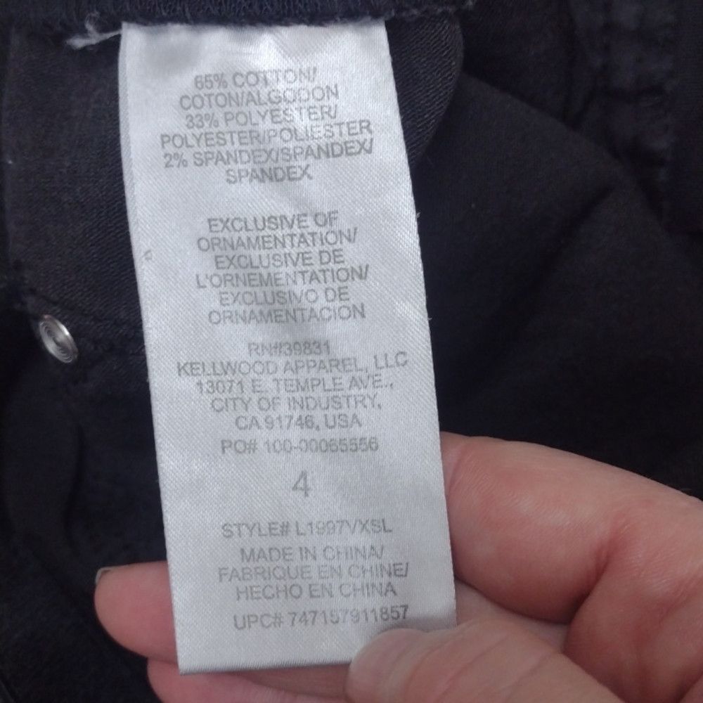 Other Wit & wisdom black jeans size 4 Size 27" / US 4 / IT 40 - 4 Thumbnail