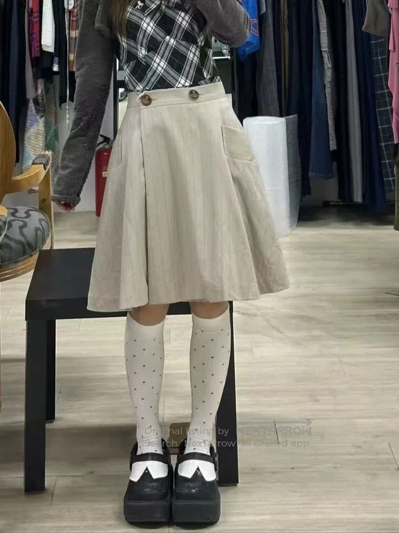 Vivienne Westwood Vivienne Westwood RED LABEL Striped Skirt. Size US 26 / EU 42 - 5 Thumbnail