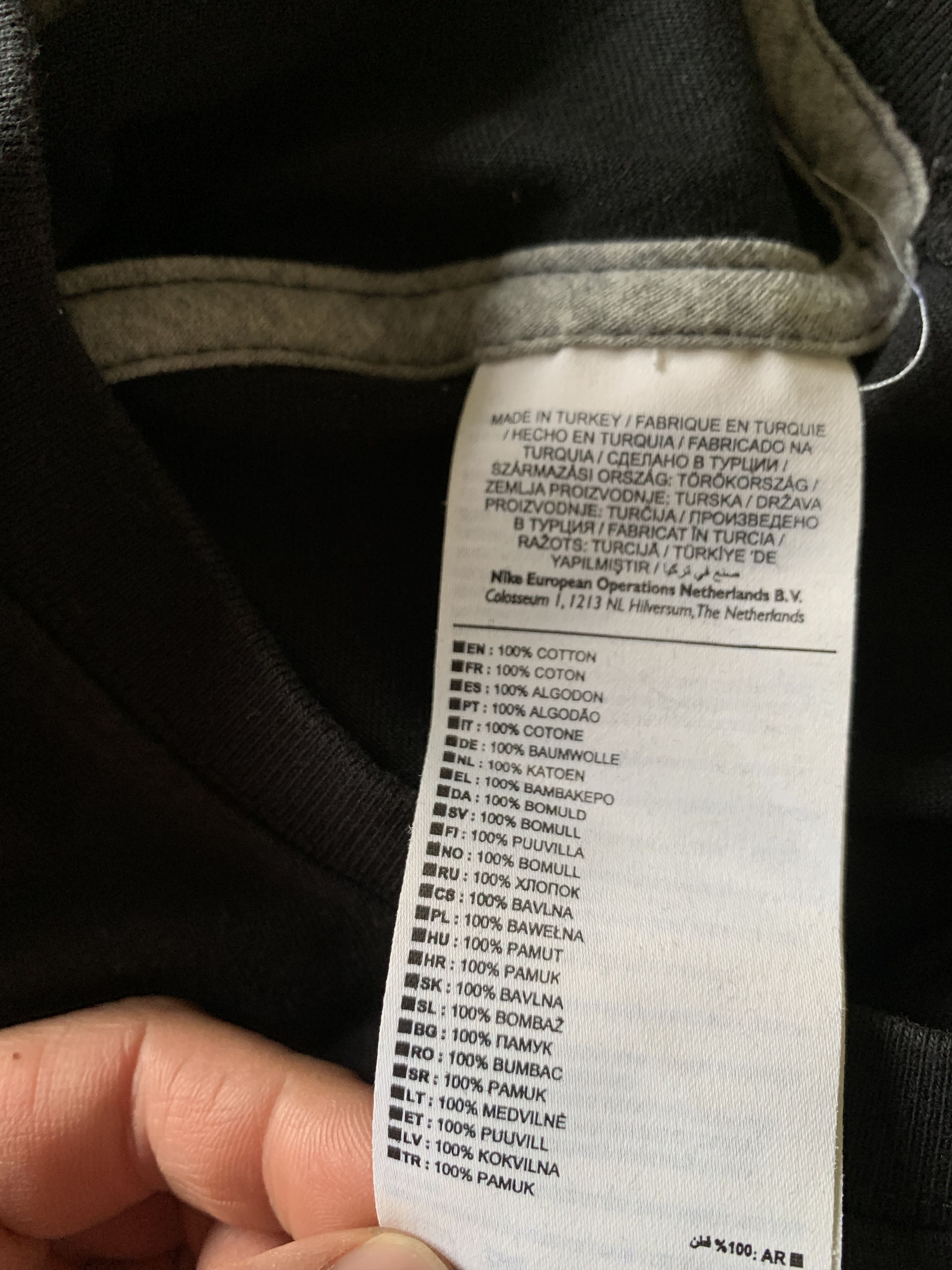 Nike Nike Regular Fit Cotton Printed T Shirt Size US M / EU 48-50 / 2 - 7 Thumbnail