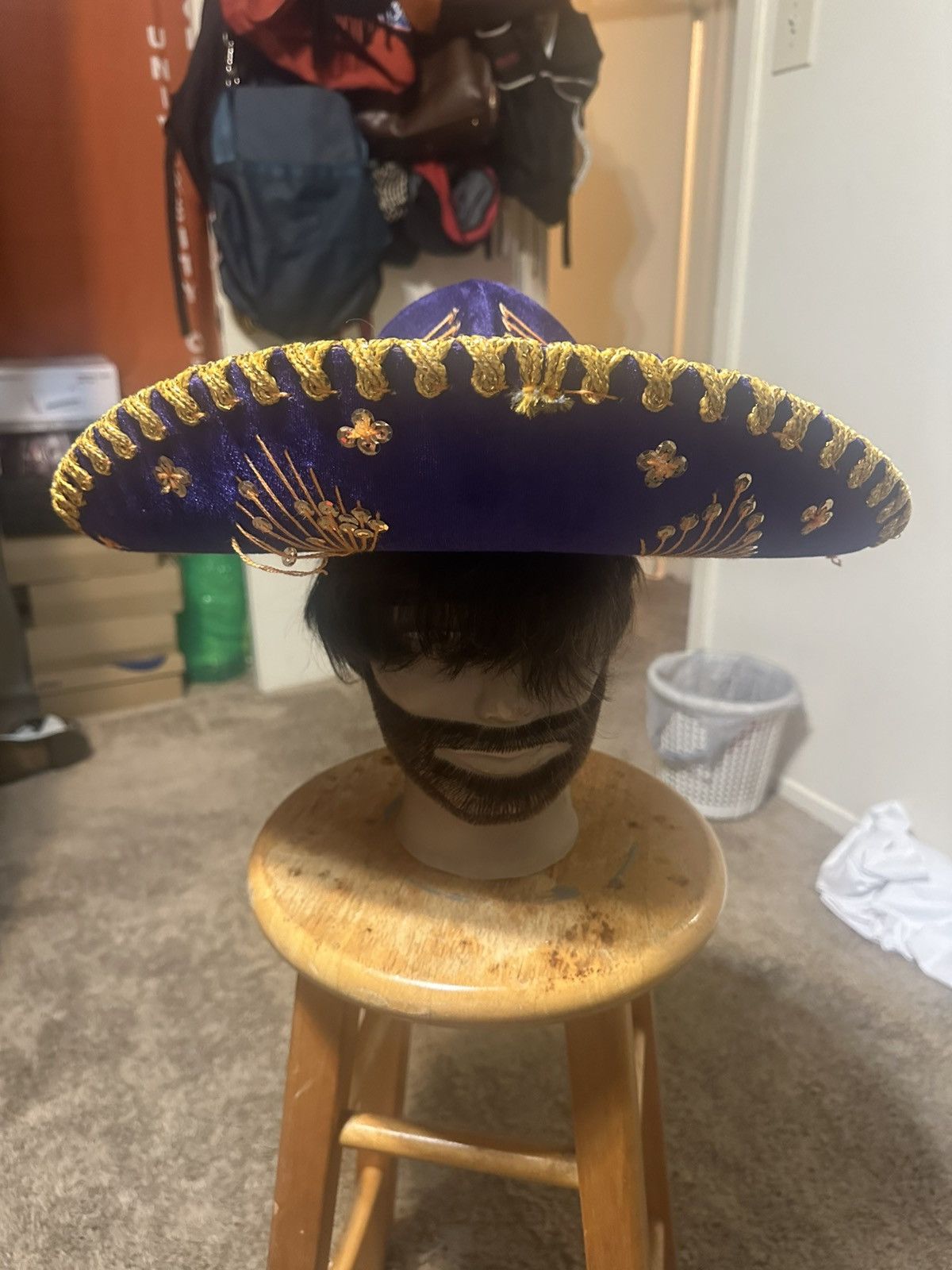 New Era × Nike × Vintage Vintage Belri Embroidered Mariachi Sombrero Hat Size ONE SIZE - 1 Thumbnail