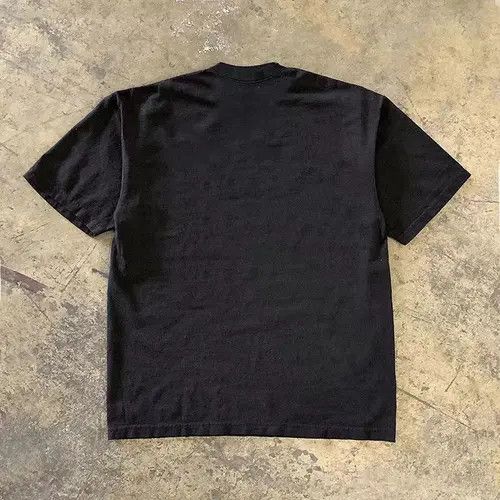 Vintage Kawase x Matsu Black street retro shark print t-shirt Size US M / EU 48-50 / 2 - 8 Thumbnail