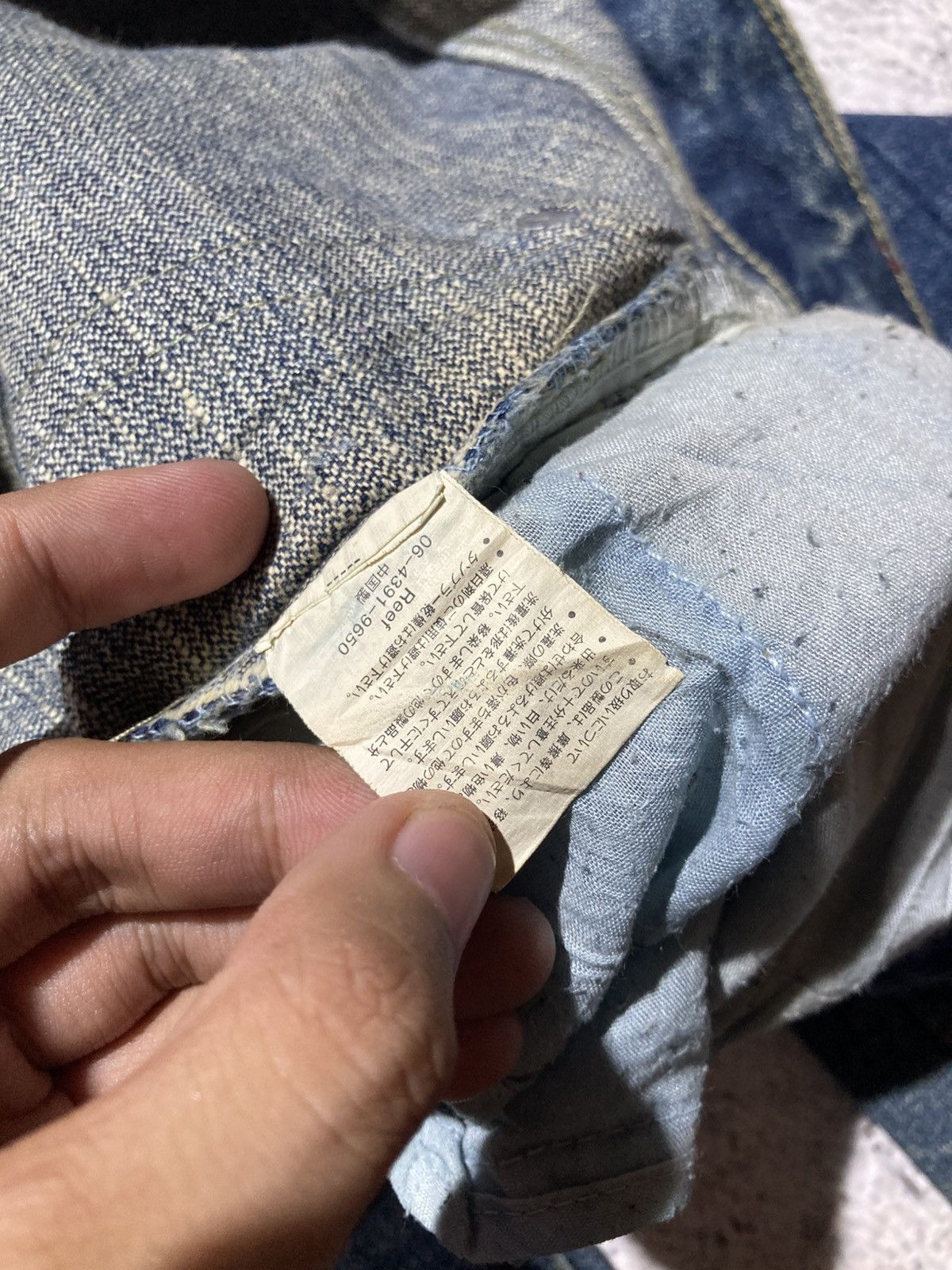 Japanese Brand 2000s Star R Distressed Ripped Lgb Punk Style Pants Jeans Size US 28 / EU 44 - 18 Thumbnail