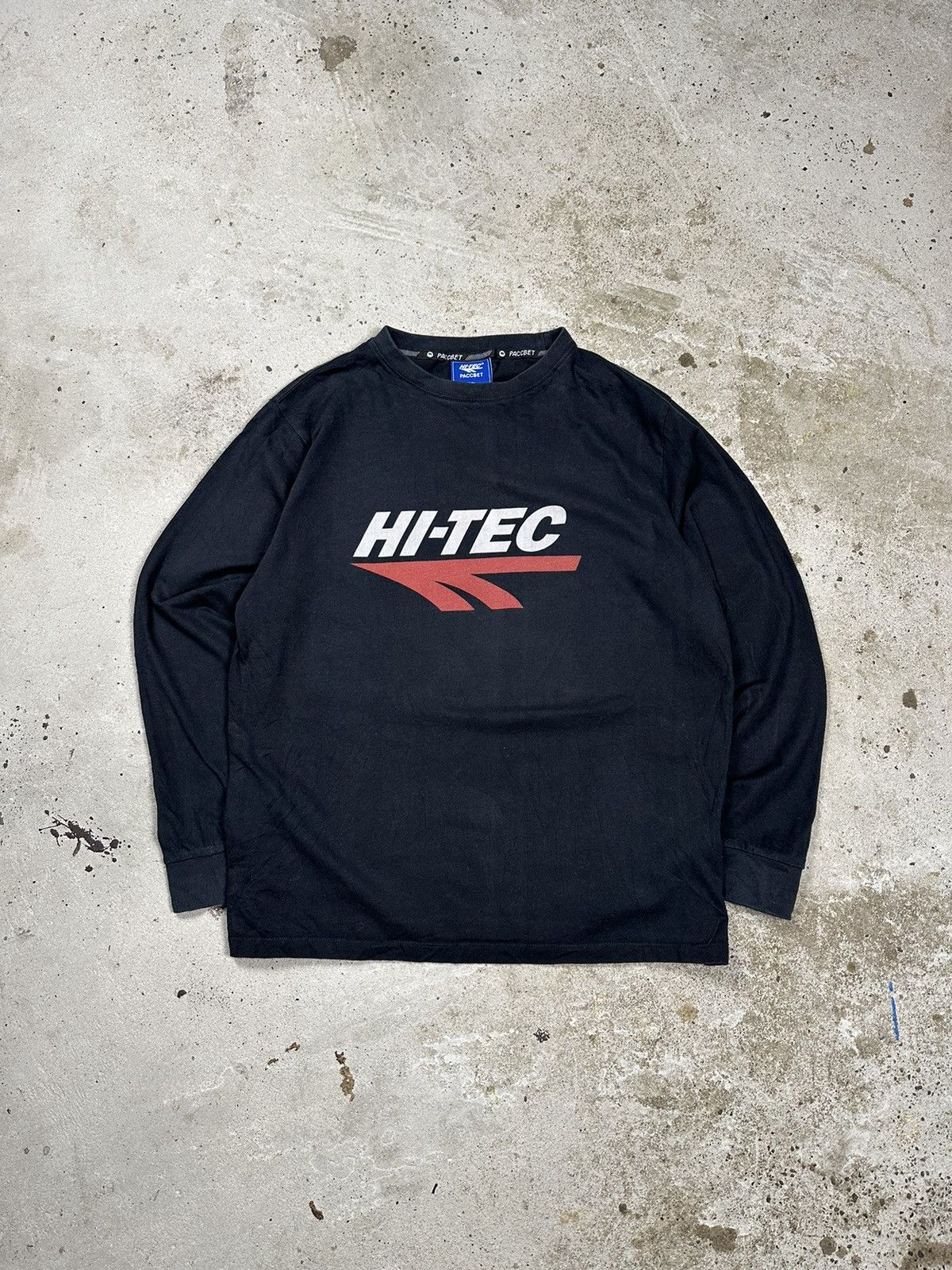 Gosha Rubchinskiy Hi-Tec x Paccbet Black Long Sleeve Tee T Shirt