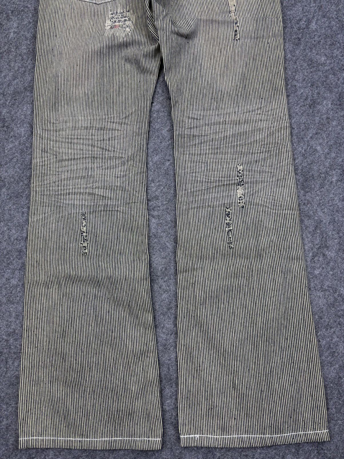 Seditionaries 💥Flare💥Risot Hickory Boro Distressed Multipocket Pant F719 Size US 31 - 17 Thumbnail