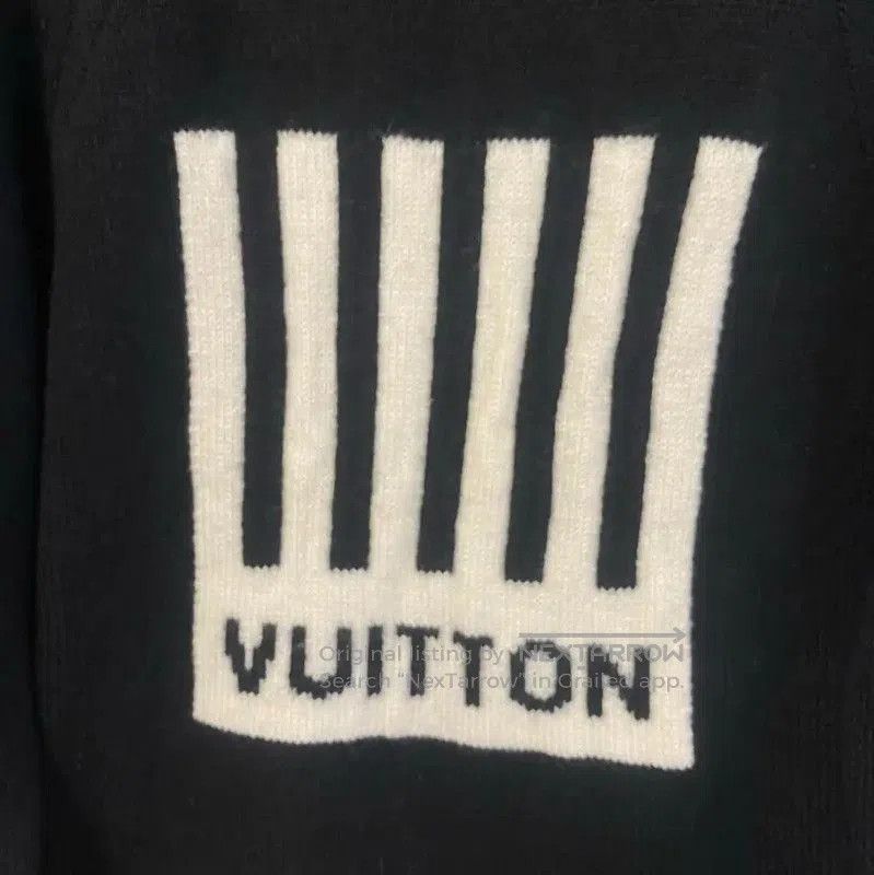 Louis Vuitton Louis Vuitton Black Wool Knit Sweater . Size US S / EU 44-46 / 1 - 6 Thumbnail