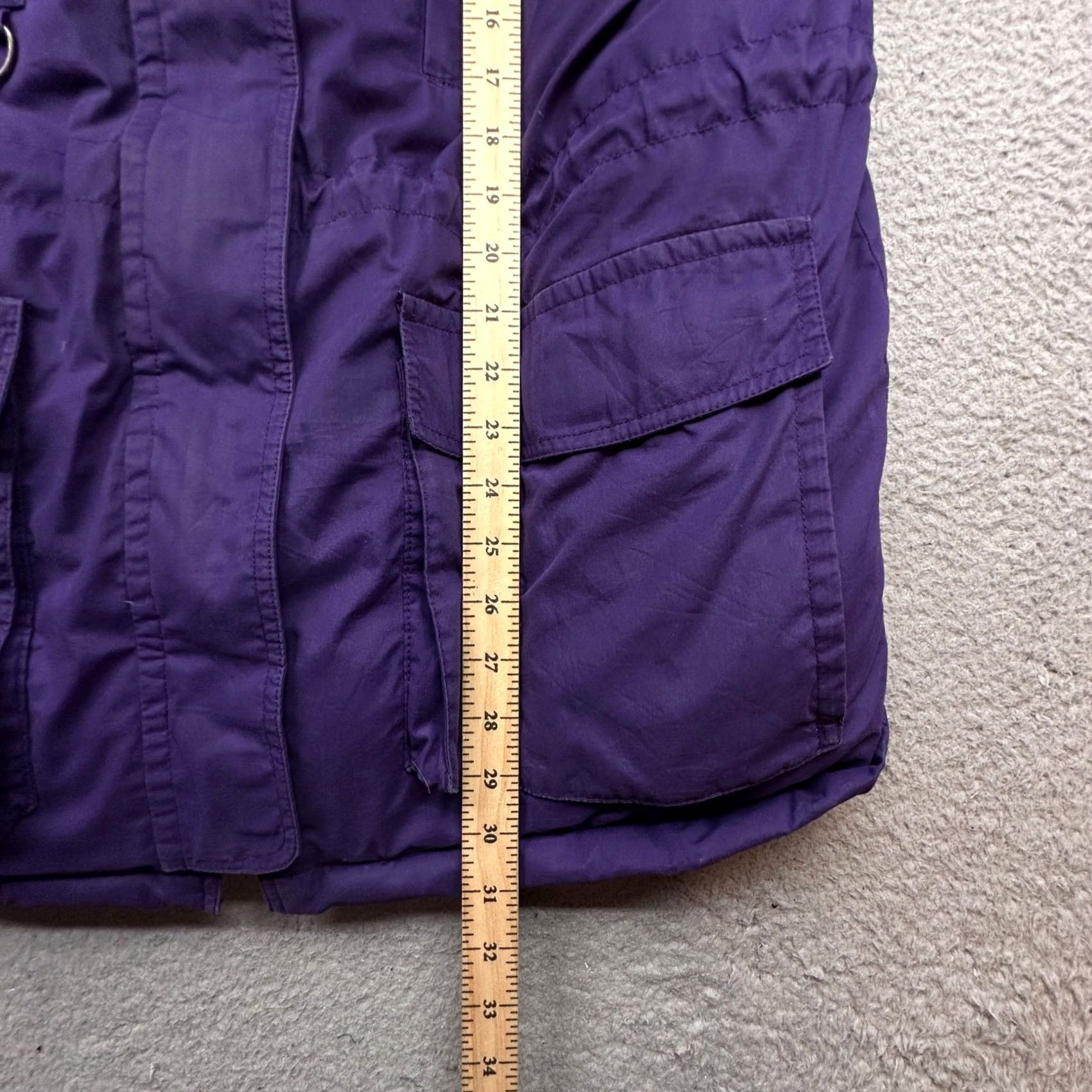 Eddie Bauer VINTAGE Eddie Bauer Snowline Goose Down Parka Hooded Jacket Womens Medium Purple Size M / US 6-8 / IT 42-44 - 6 Thumbnail