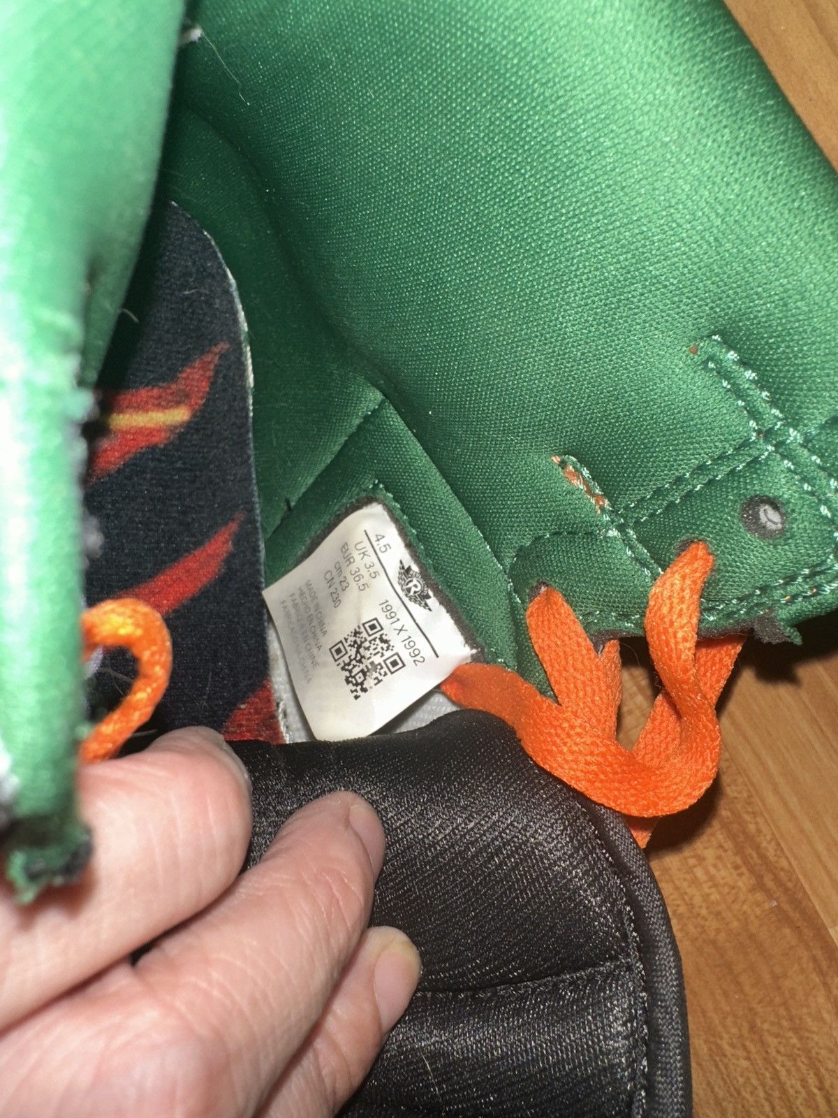 Other KIY HIGH TOP SNEAKERS - FAMU RATTLERS Size US 4.5 / IT 34.5 - 6 Thumbnail