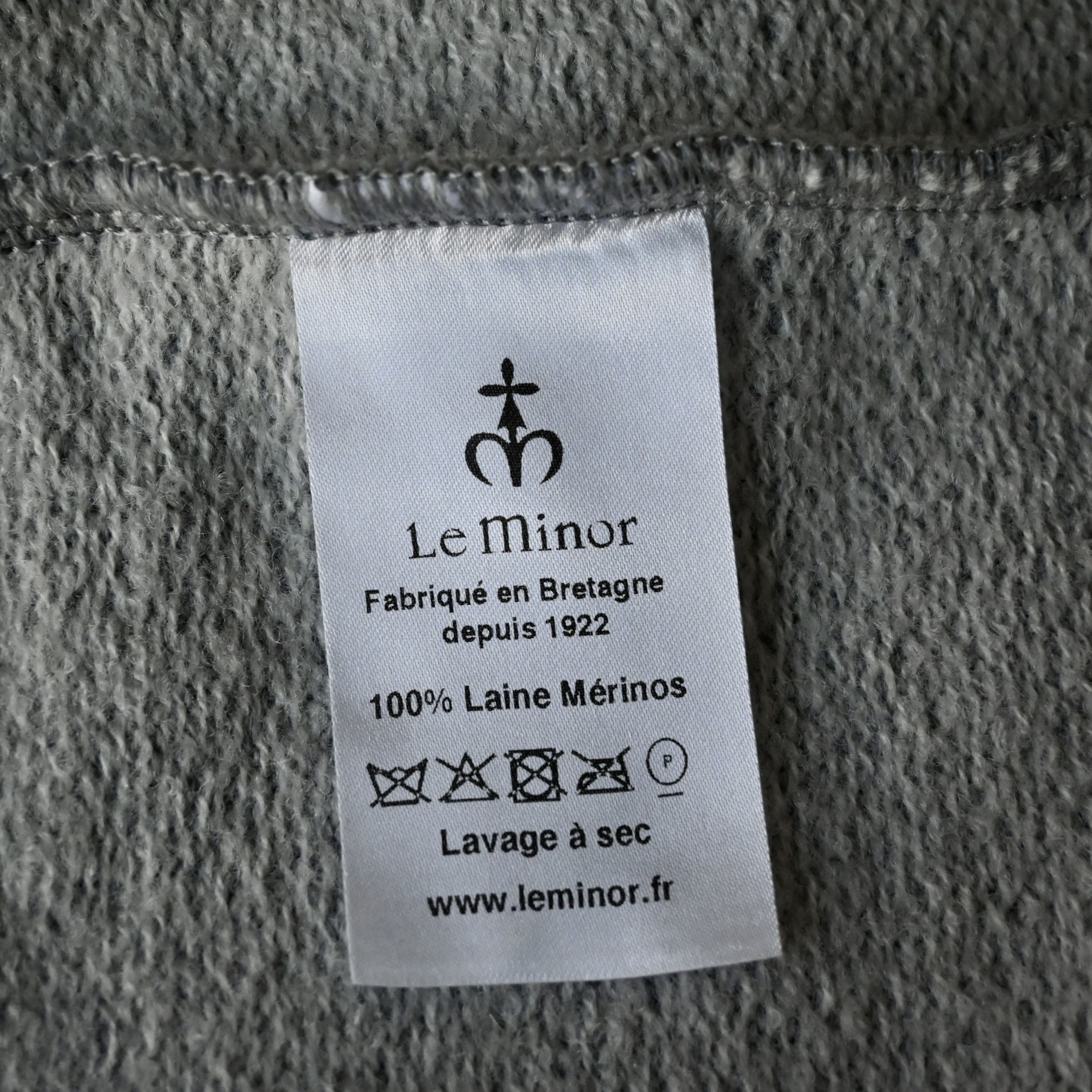 Other Le Minor 100% merino wool sweatshirt 3, made in France Size US L / EU 52-54 / 3 - 11 Thumbnail