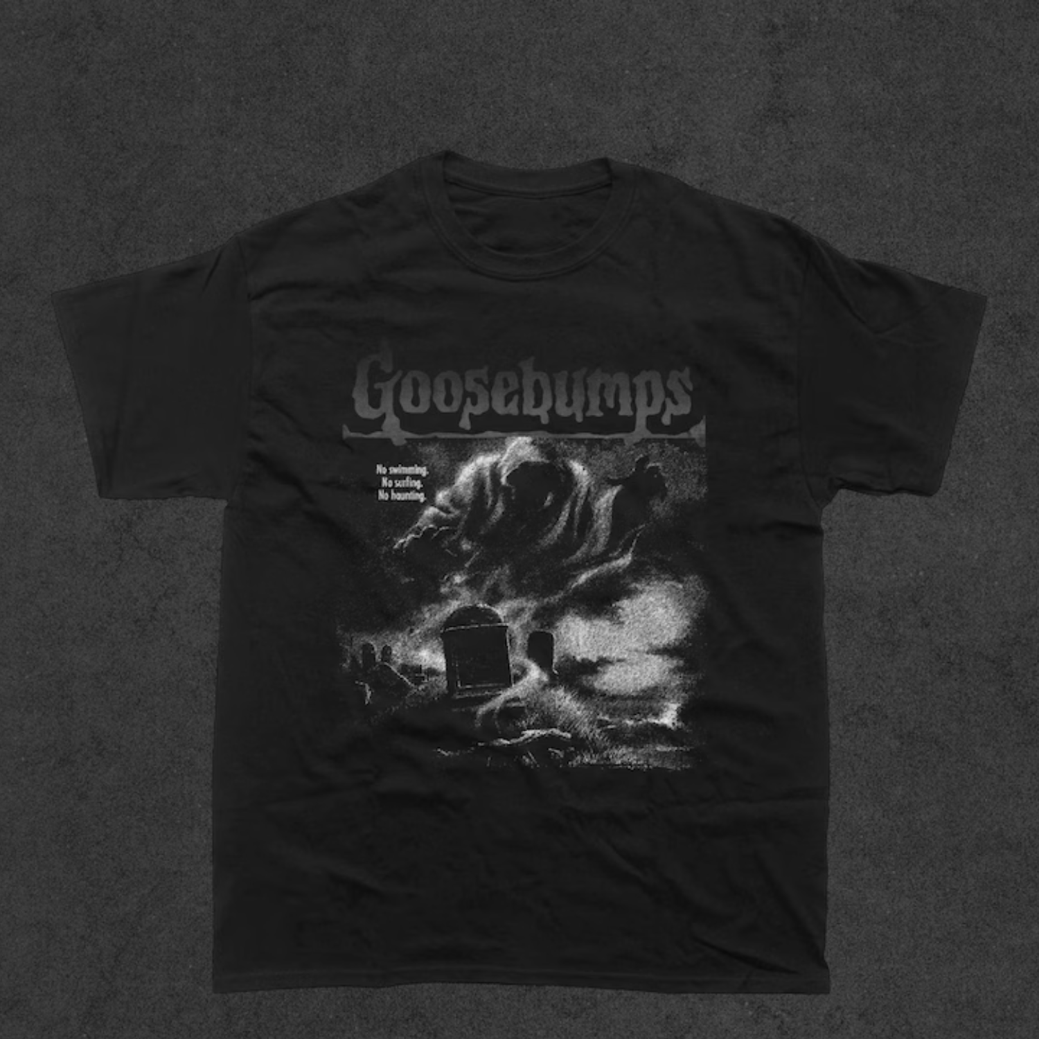 Vintage Vintage Goosebumps Ghost Beach T-Shirt, Horror T-Shirt Size US L / EU 52-54 / 3 - 1 Thumbnail
