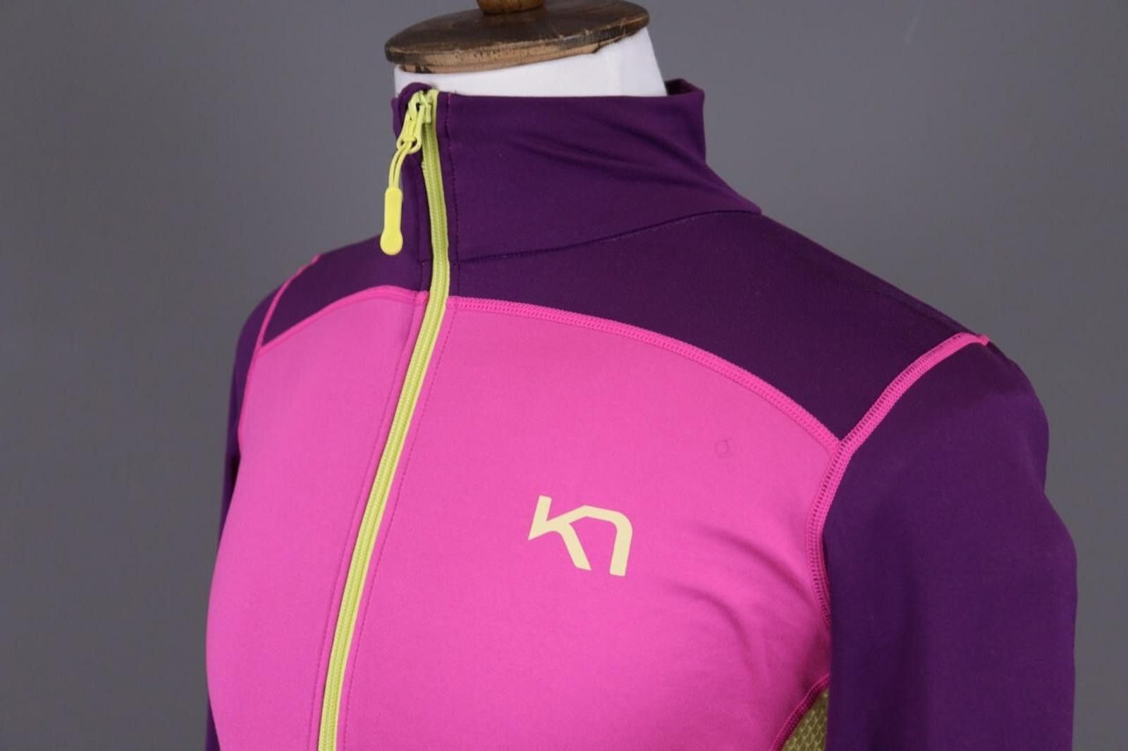 Designer Woman Kari Traa Pink Colorblock Track Jacket Size L Size L / US 10 / IT 46 - 9 Thumbnail