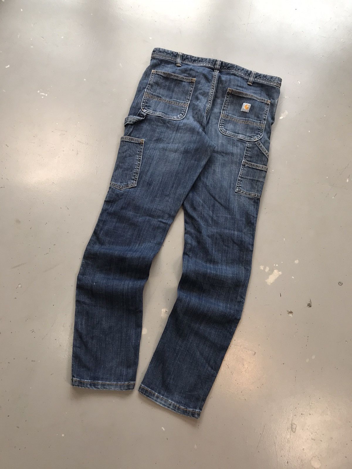 Carhartt × Vintage Vintage Carhartt light weight double knee denim Size US 34 / EU 50 - 8 Thumbnail