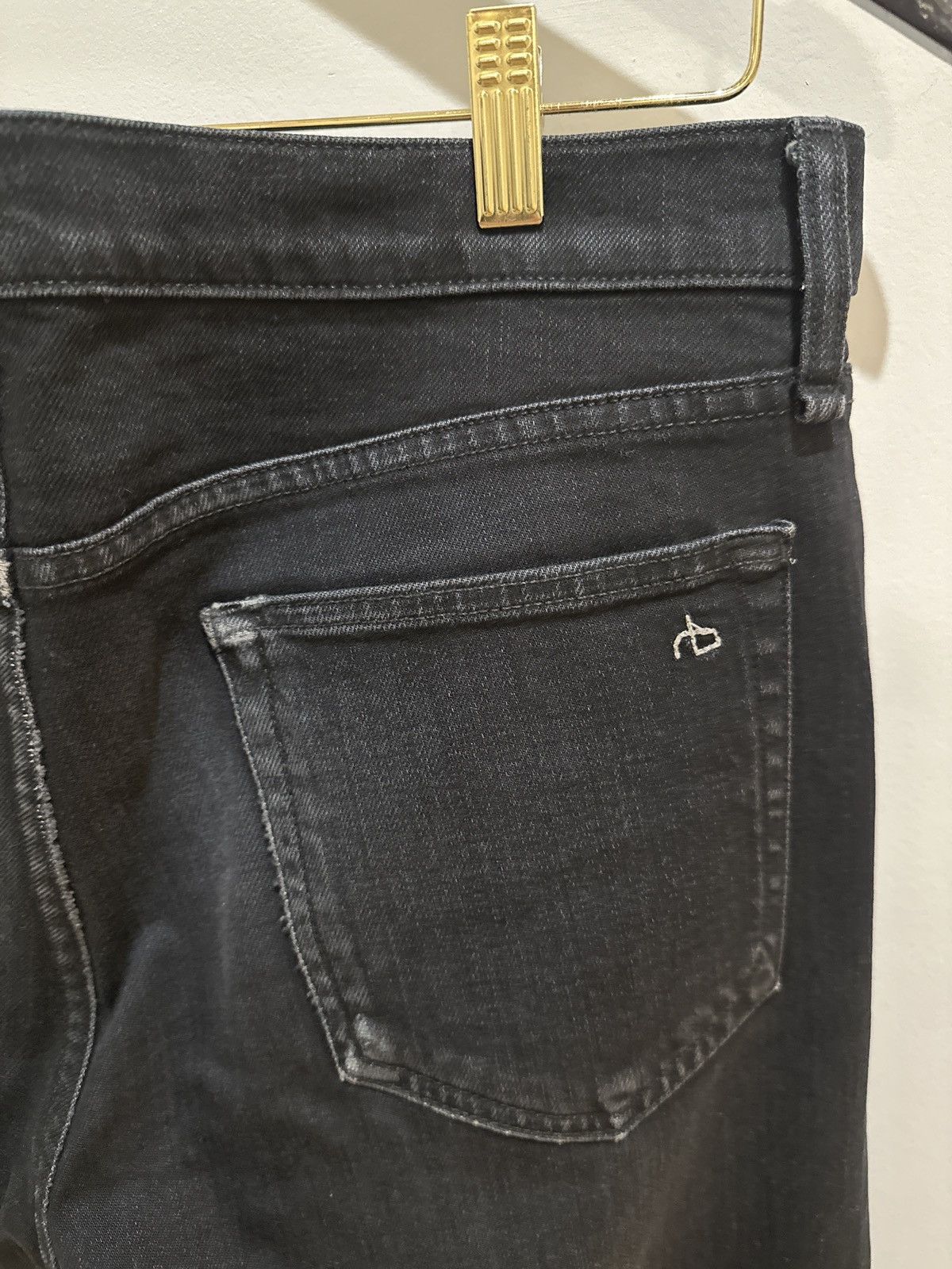 Rag & Bone Rag & Bone Fit 1 Midnight / Black Size US 32 / EU 48 - 4 Thumbnail