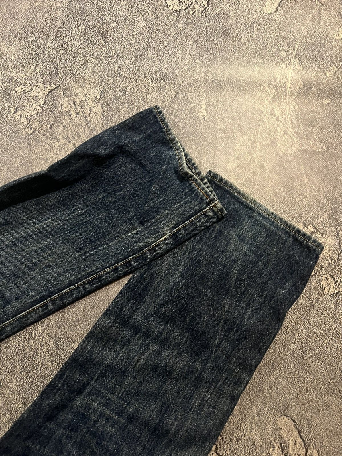 Vintage Distressed Vintage Levis Dark-Blue / Archive Relaxed Fit 90 Size US 32 / EU 48 - 7 Thumbnail