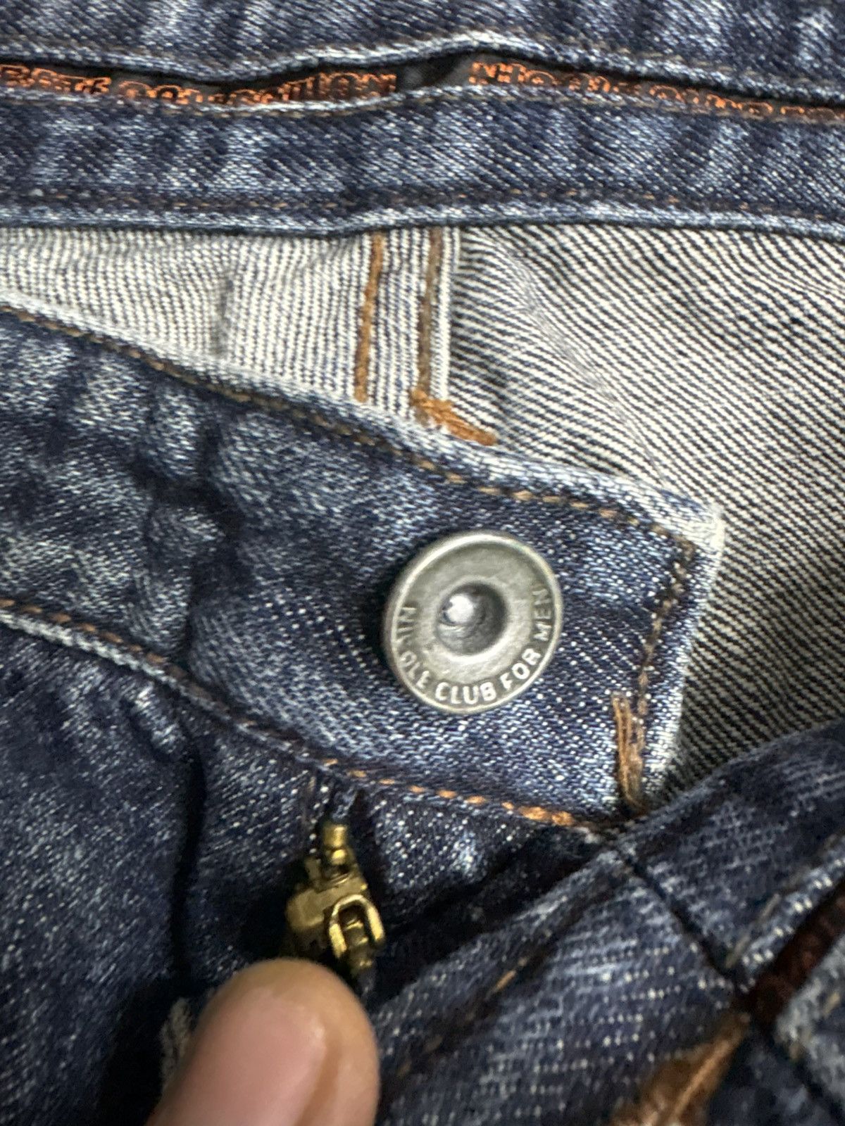 Tornado Mart 🥵Nicole club for men // Distressed Indigo Flared Denim Size US 31 - 20 Thumbnail