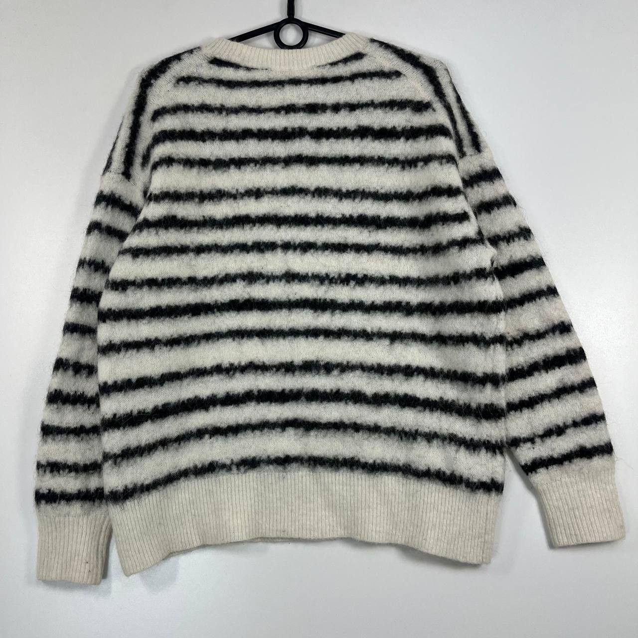 Allsaints Allsaints Striped Knit Sweater Wool Alpaca Women Size XS Size XS / US 0-2 / IT 36-38 - 7 Thumbnail