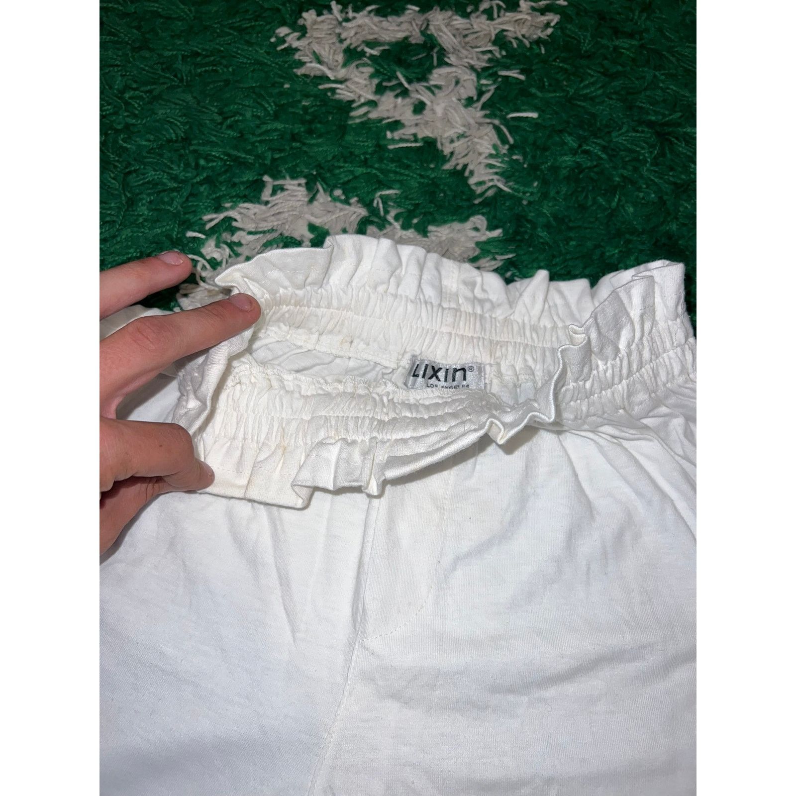 Other Women's Lixin Los Angeles Shorts Bottoms Cotton White Small Size 30" / US 8 / IT 44 - 4 Thumbnail