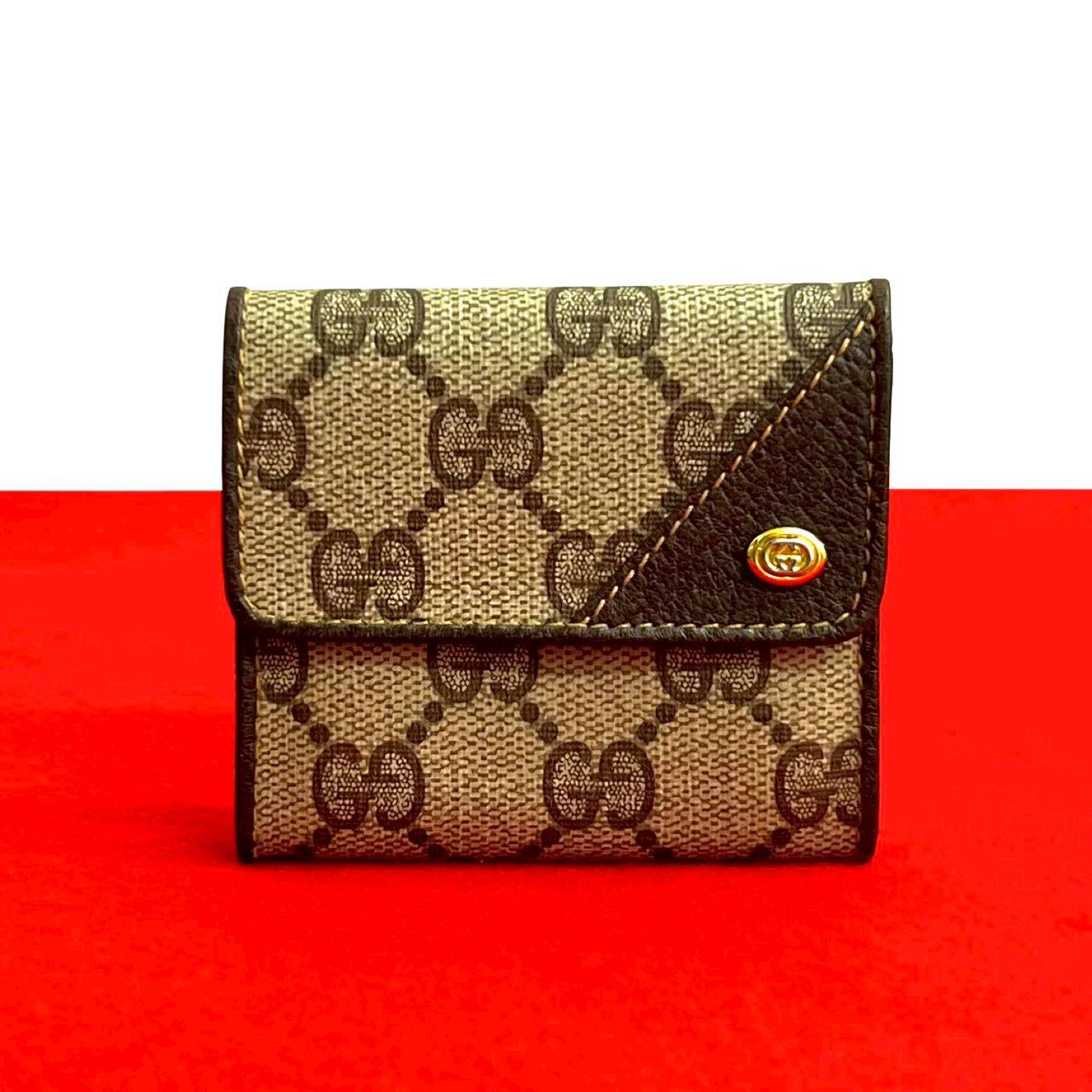 Gucci Gucci Gucci GG Logo Leather Coin Case Leather Coin Case DUTY FREE for USA Size ONE SIZE - 1 Thumbnail