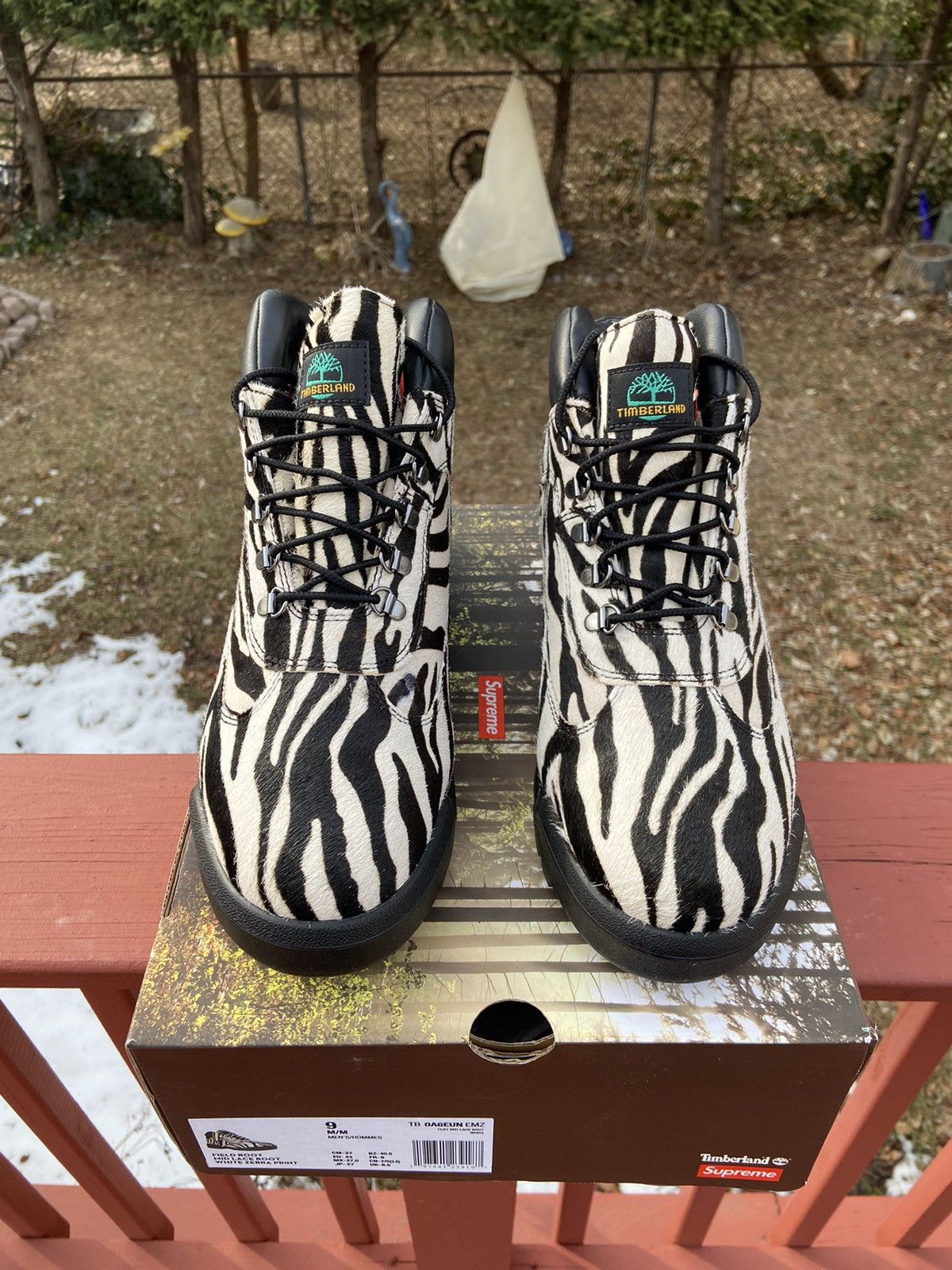 Supreme Timberland Field Boot | Grailed