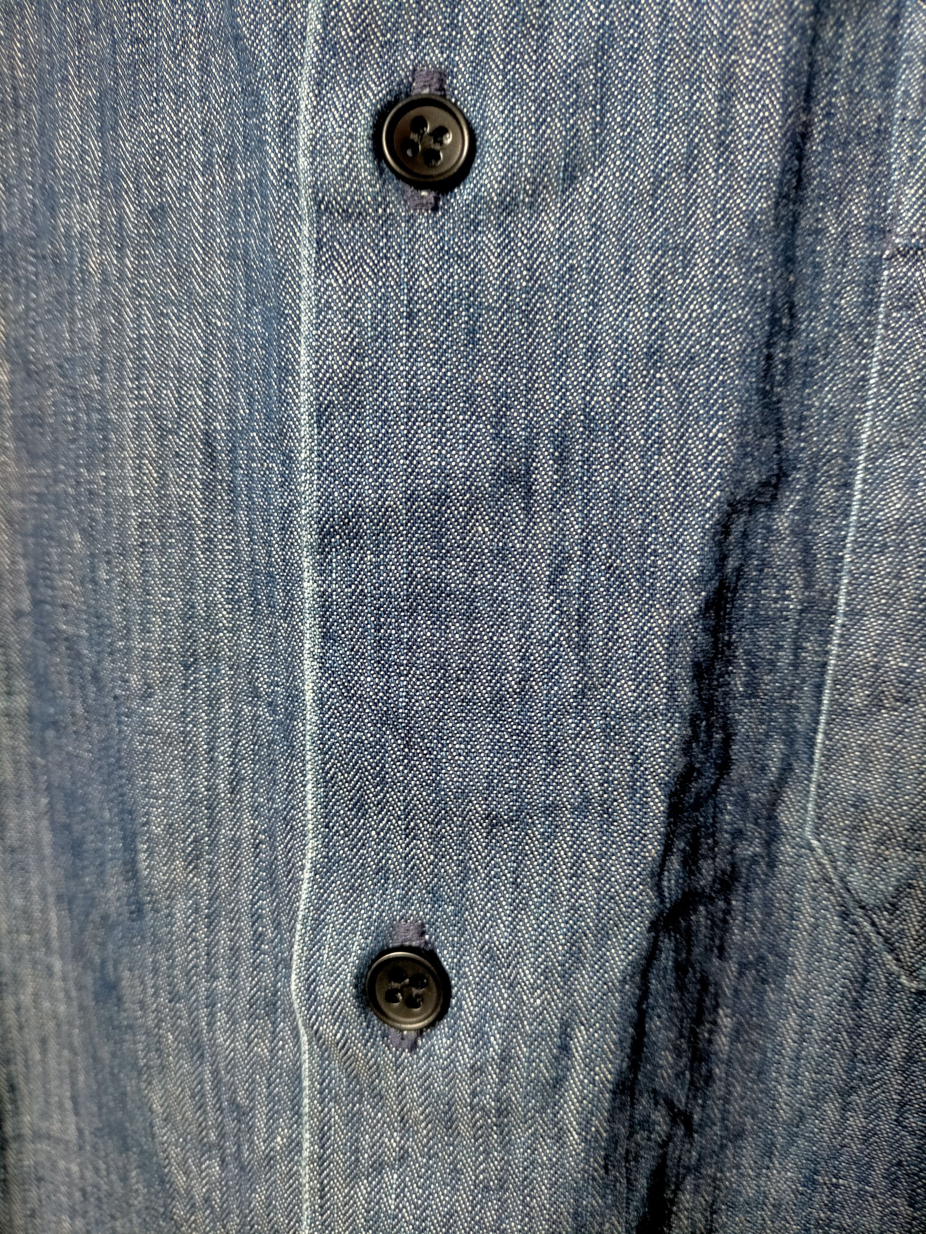 A.P.C. Made in japan A.P.C Blue Jeans Button Ups Size US L / EU 52-54 / 3 - 11 Thumbnail