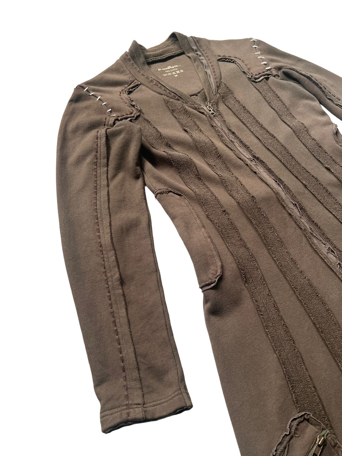 Japanese Brand Et Compagnie 🇯🇵 Reconstructed Apocalypse Parka Jacket Size US S / EU 44-46 / 1 - 11 Thumbnail