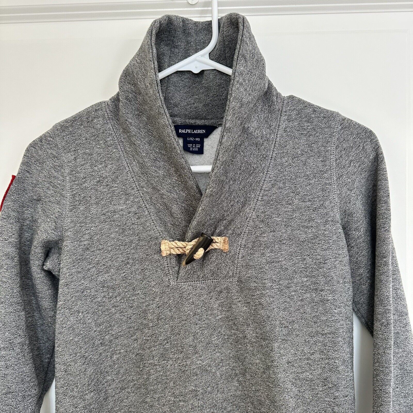 Ralph Lauren Ralph Lauren Grey Preppy Sweater Dress Girls L 12-14 Size L / US 10 / IT 46 - 6 Thumbnail
